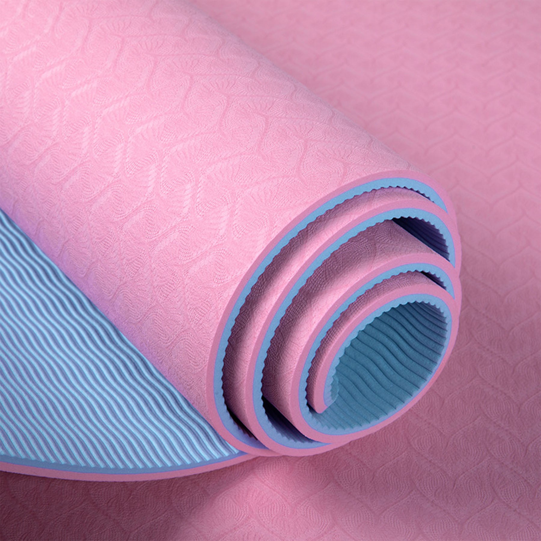 Two-Color Tpe Yoga Mat 1