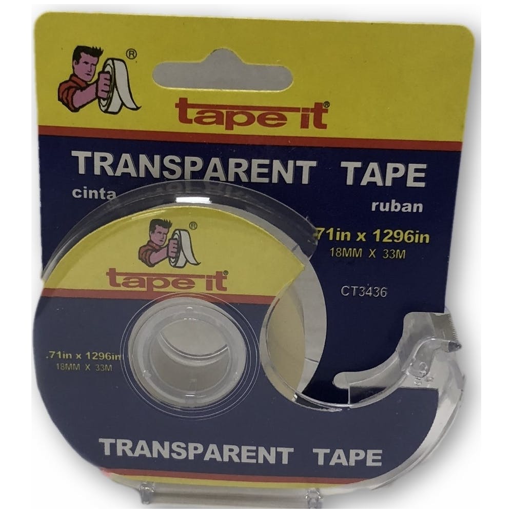 Transparent Tape - 0.71" x 108' 2
