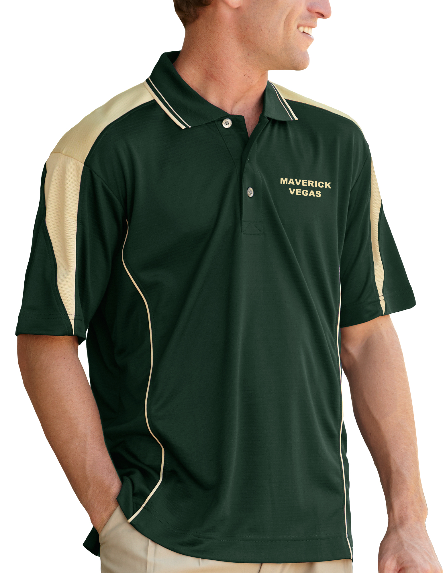 Men's Maverick Vegas Ottoman Polo Shirt 10