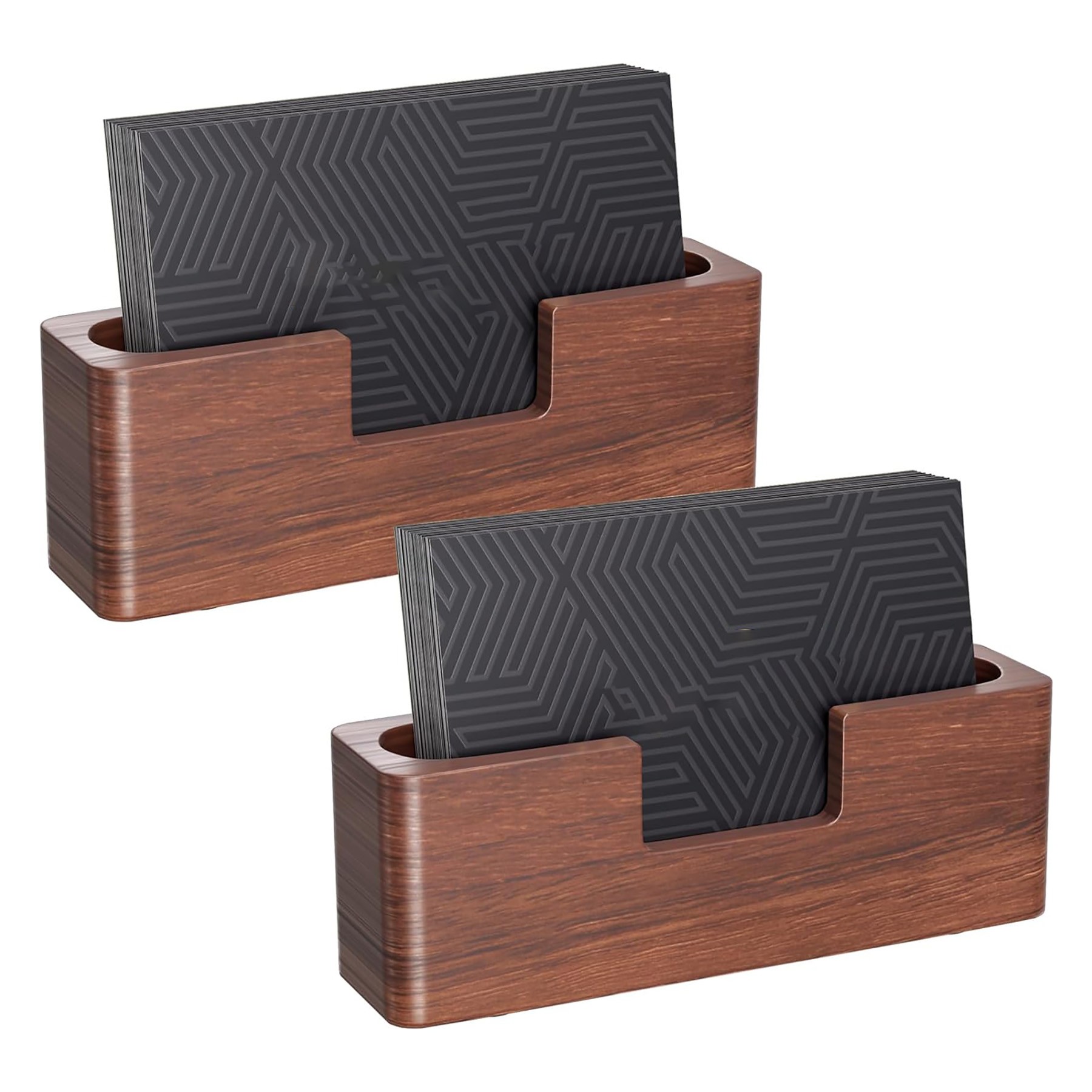 Wood Business Card Holder 3