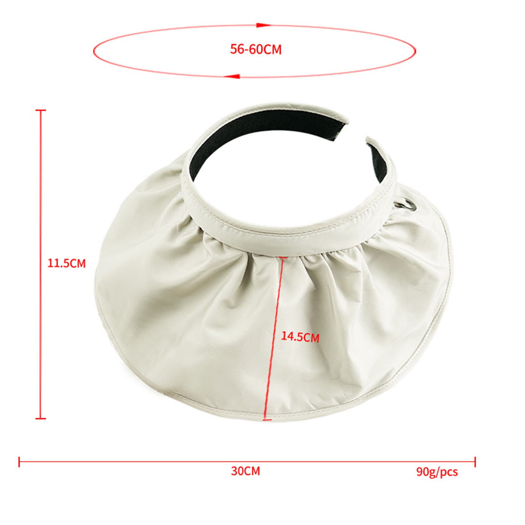 Big Brim Shell Empty Top Hat 2