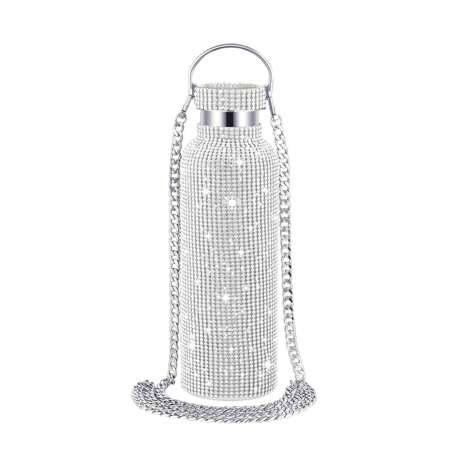 17OZ Diamond-Studded Double-Wall Stainless Steel Thermos Cup 2