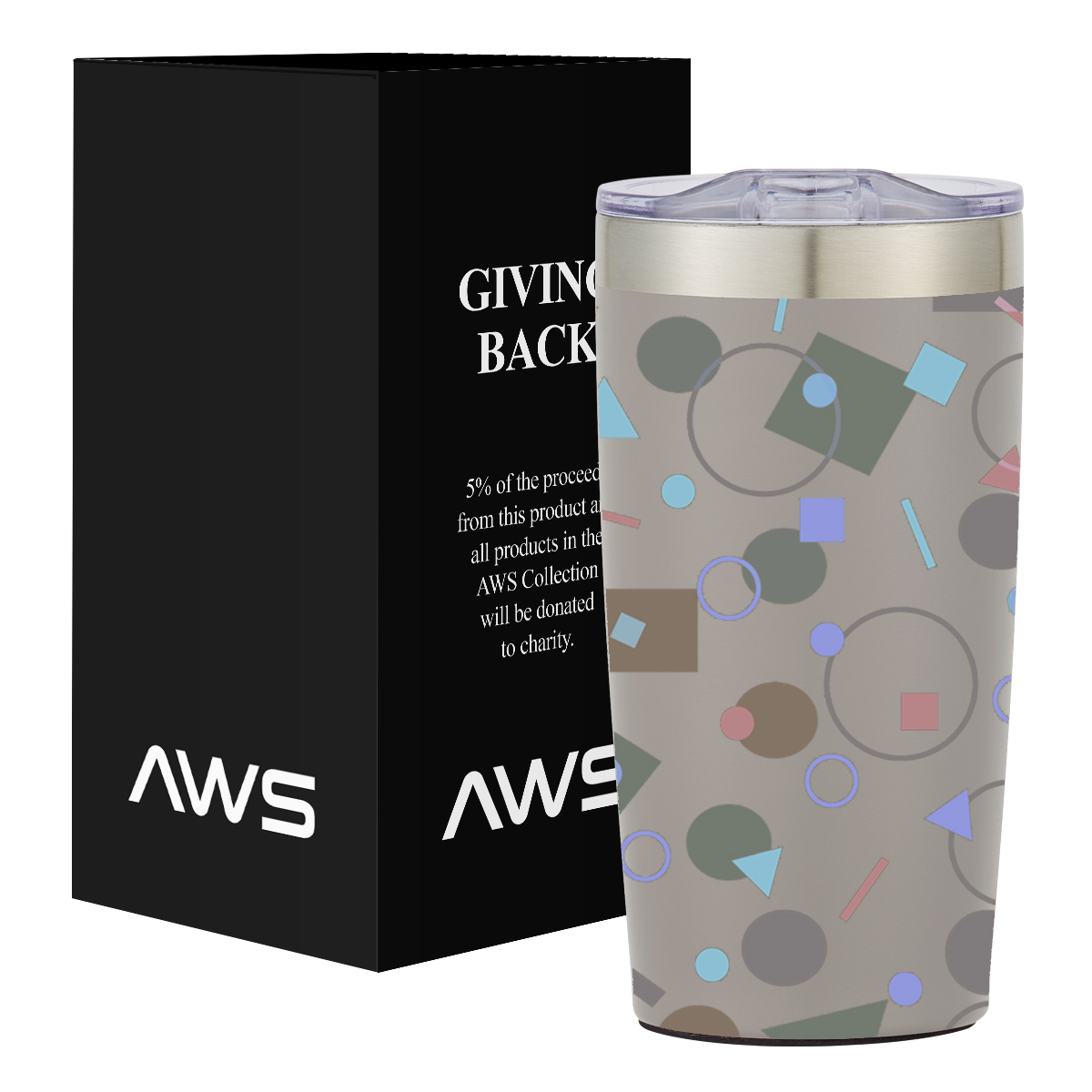 AWS 20 Oz. Full Color Two-Tone Himalayan Tumbler 28