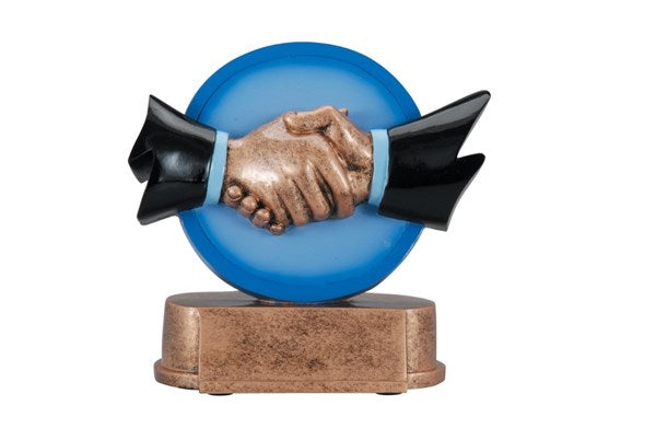 Full Color Handshake Resin Award 1
