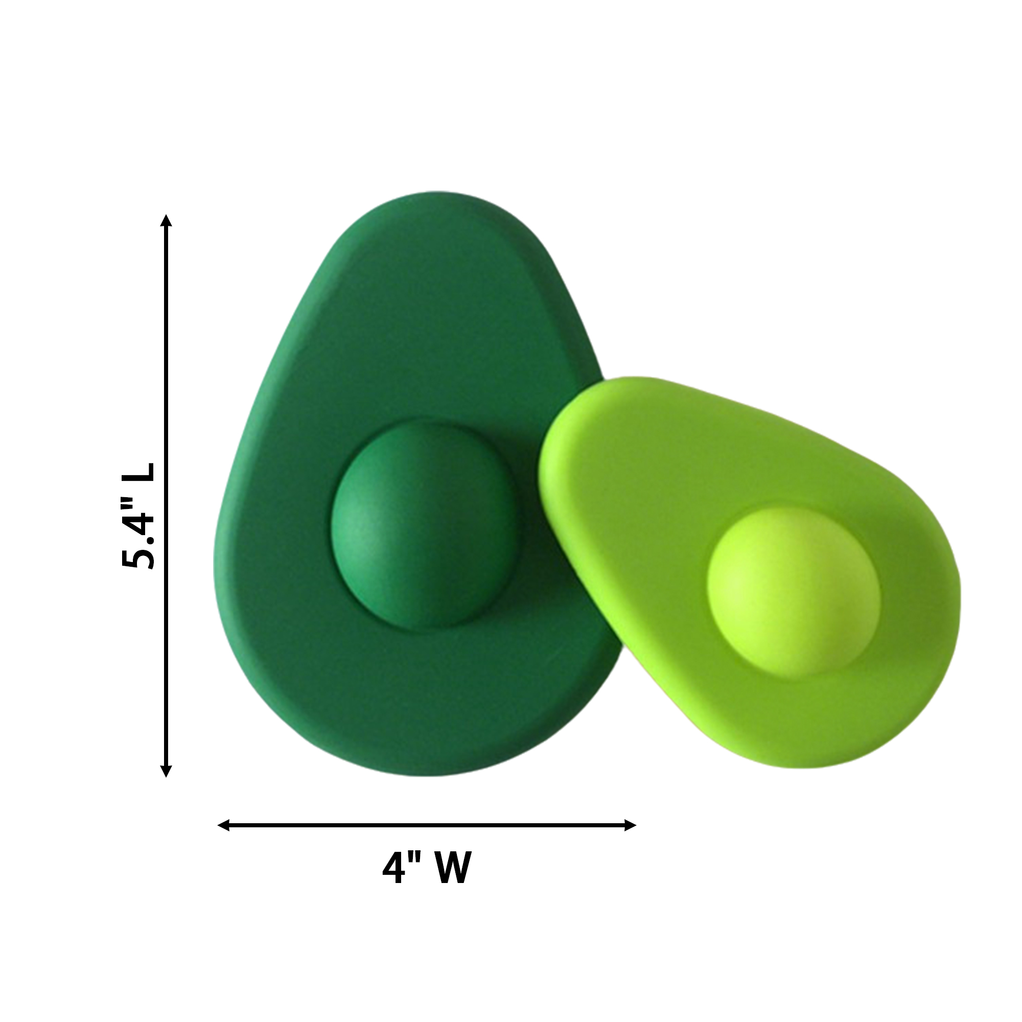 Food Grade Avocado Keeper Cover Set 5.4" x 4" 1