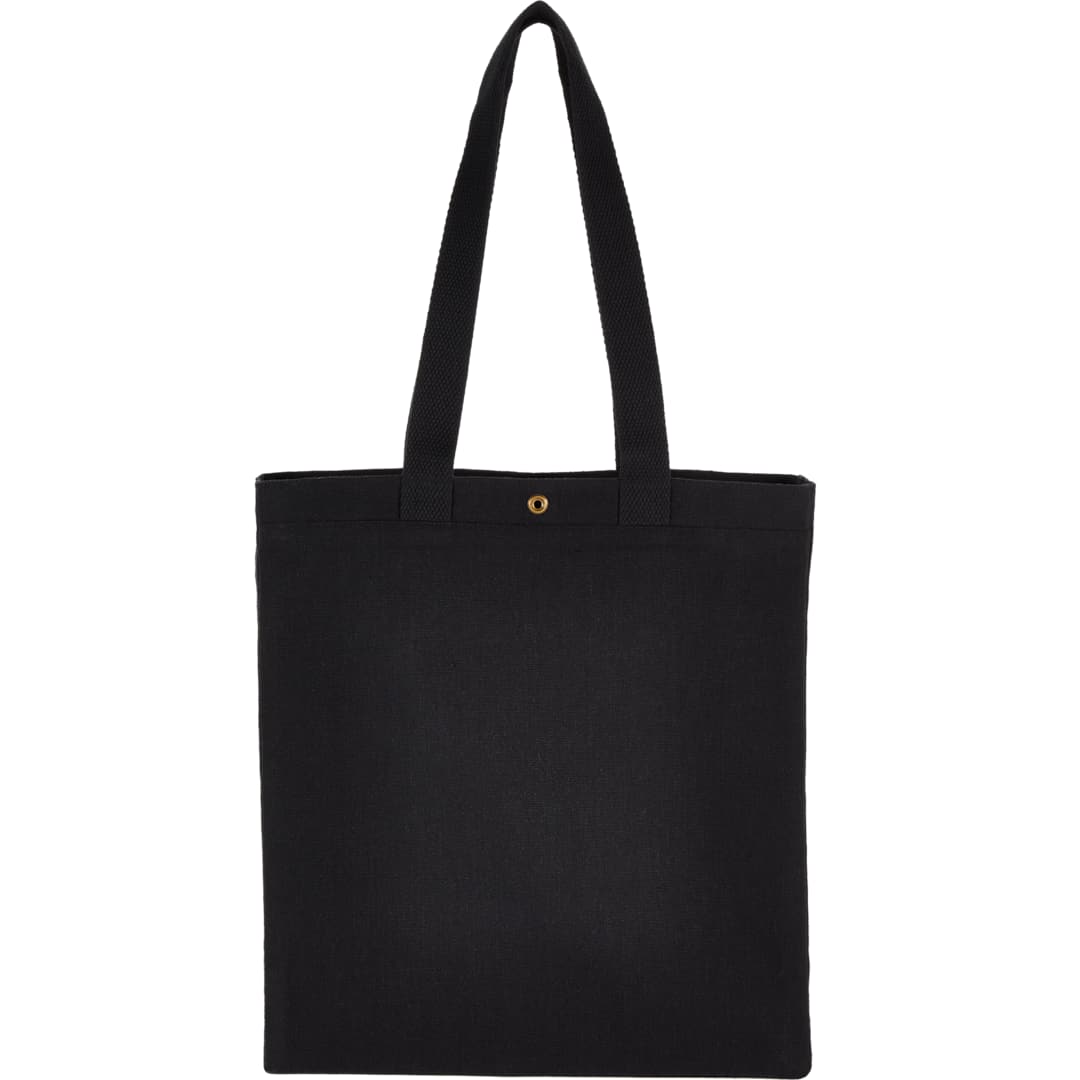 Repose 10oz Recycled Cotton Box Tote w/Snap 21