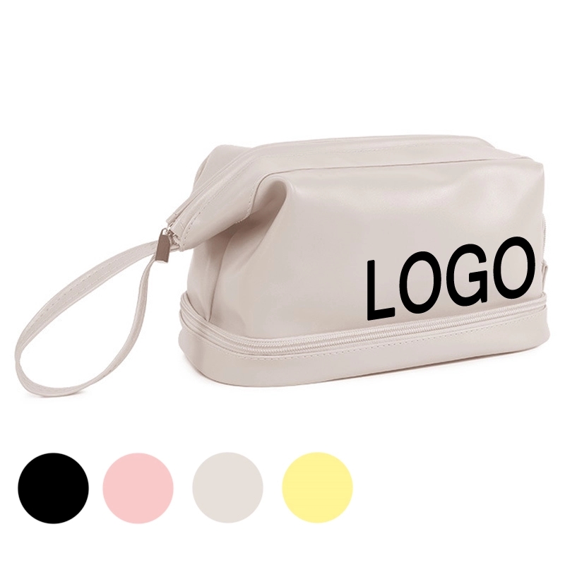 Custom Travel Makeup Organizer Pouch & Cosmetic Toiletry Bag 11