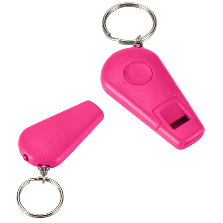 Safety Whistle Flashlight Keychain 4