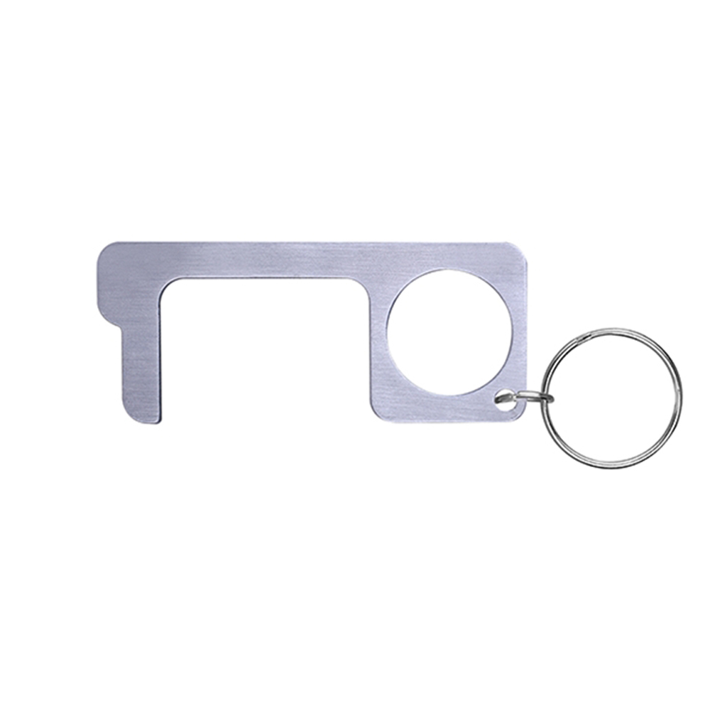 Stainless Steel No Touch Keychain Bottle Opener 5