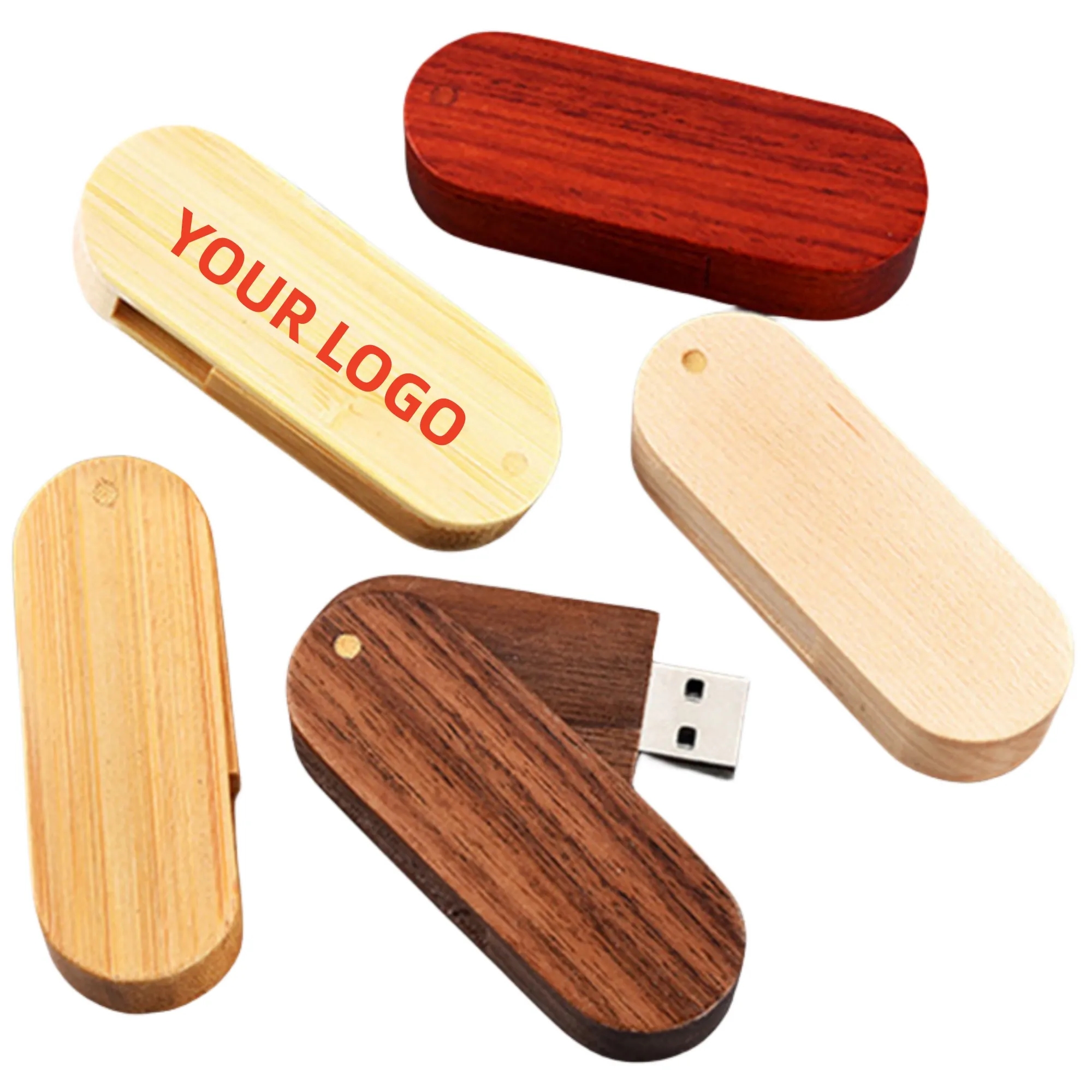 32GB 2.0 Wood USB Flash Drive 2