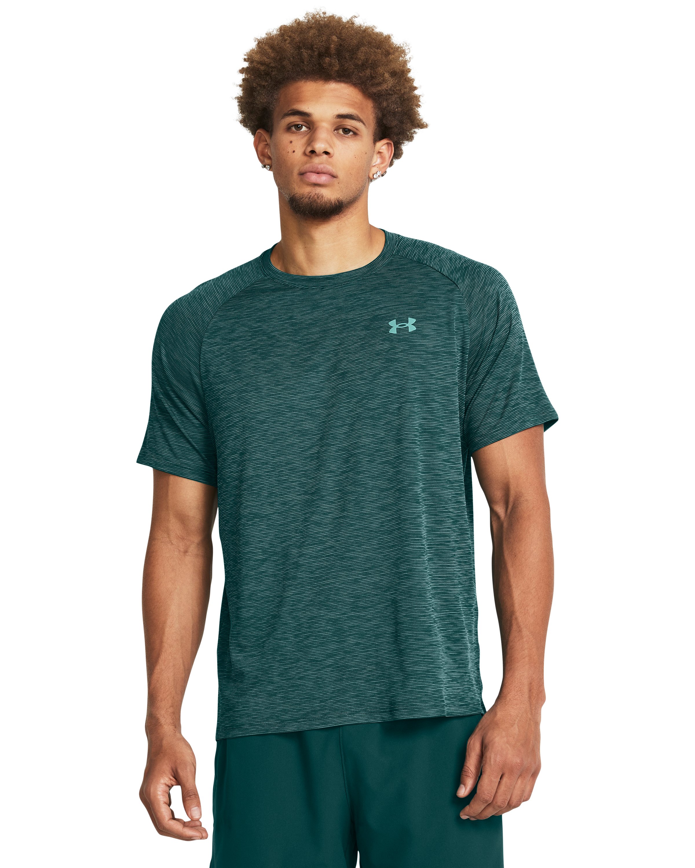UA Tech Textured Men's Short Sleeve 19