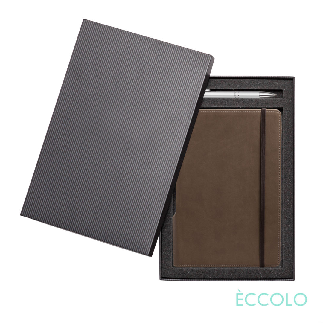 Eccolo® Tempo Journal/Clicker Pen Gift Set - (M) 10