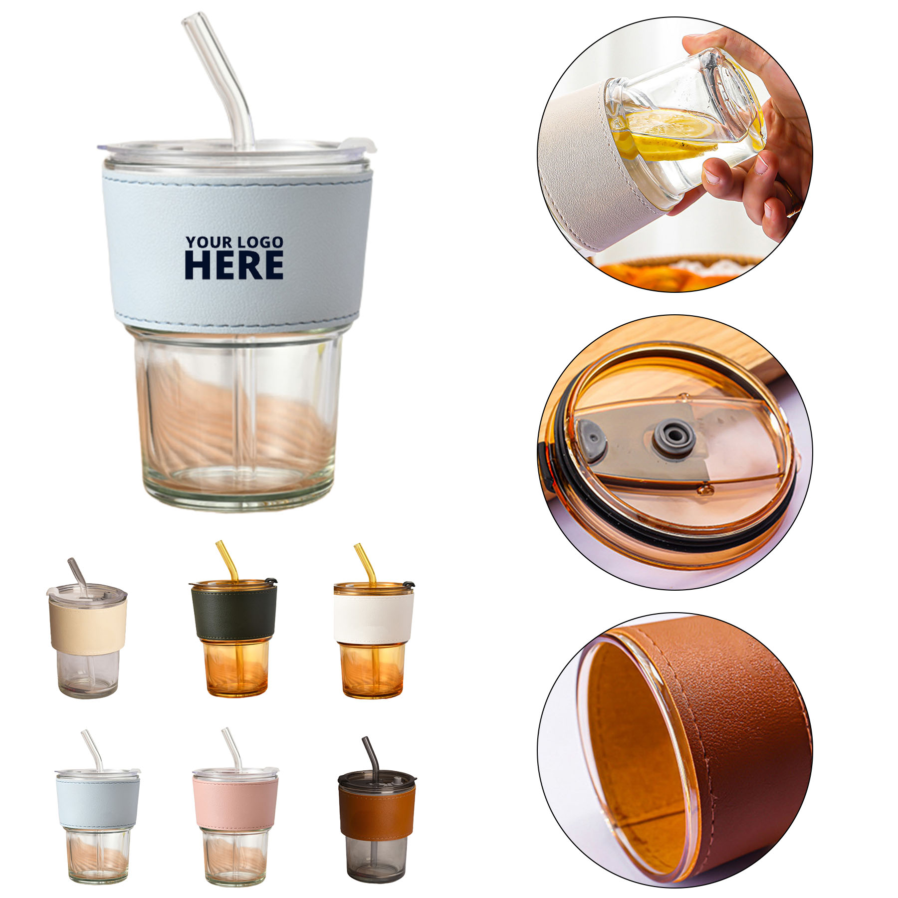 15 Oz Glass Bottles 1