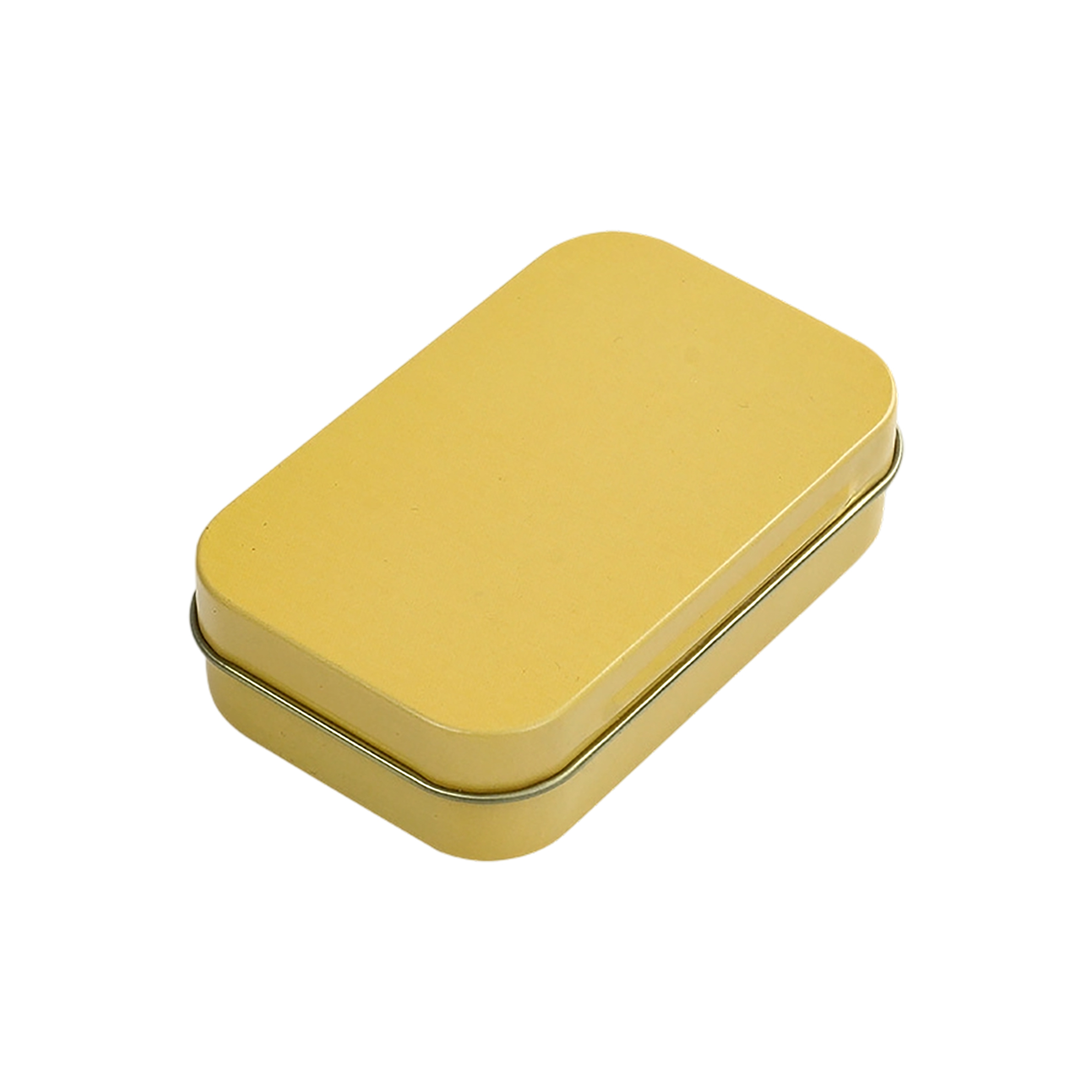Tinplate Rectangular Hinged Storage Box With Lid 9