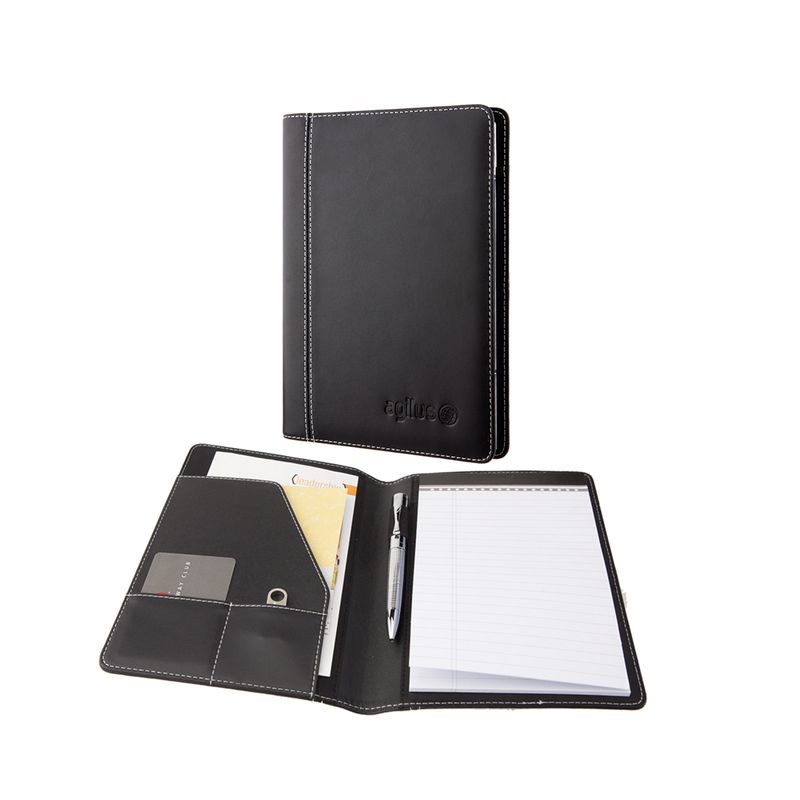 Concord Black Leather Junior Padfolio 2