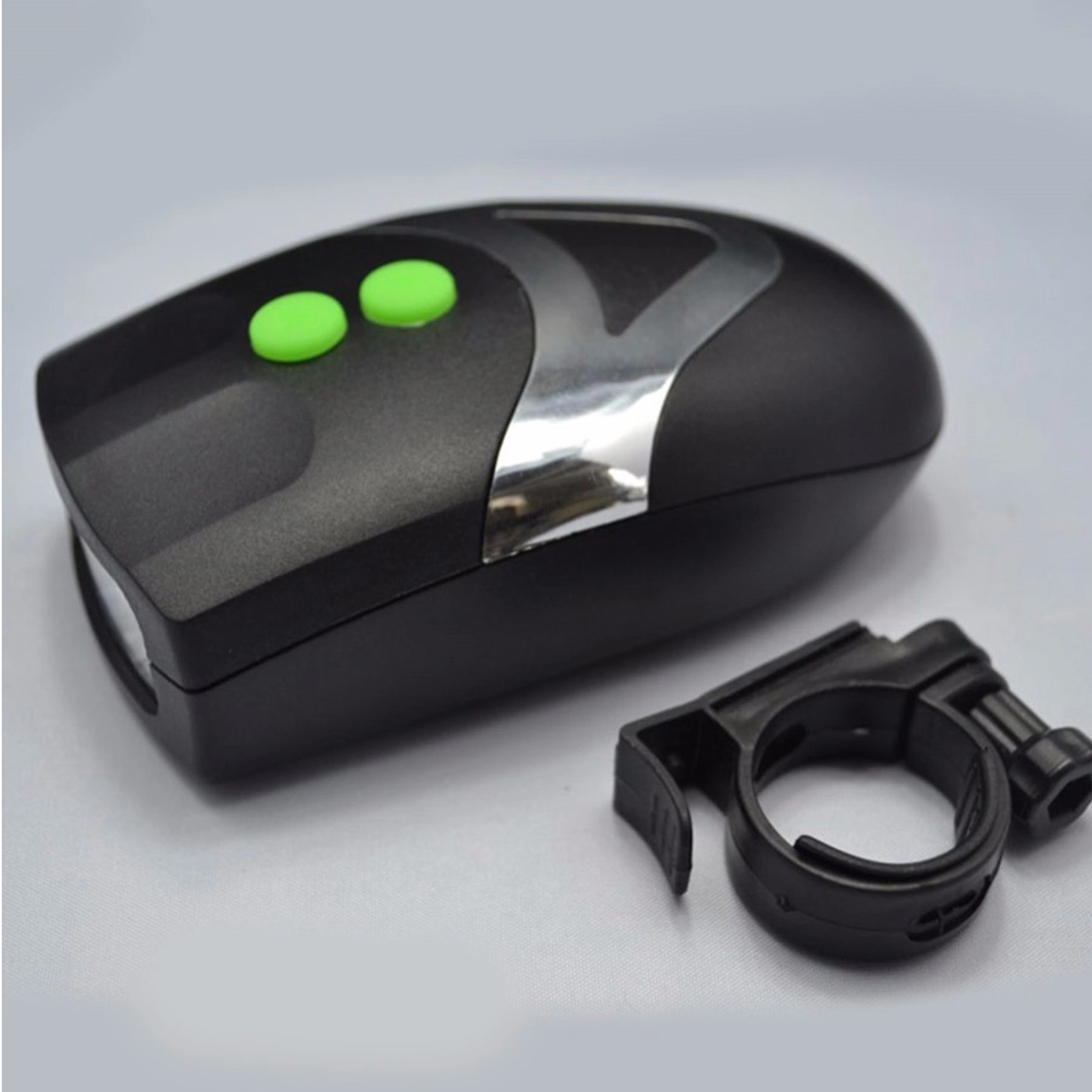 Cycling Headlight With Bell Alarm 2