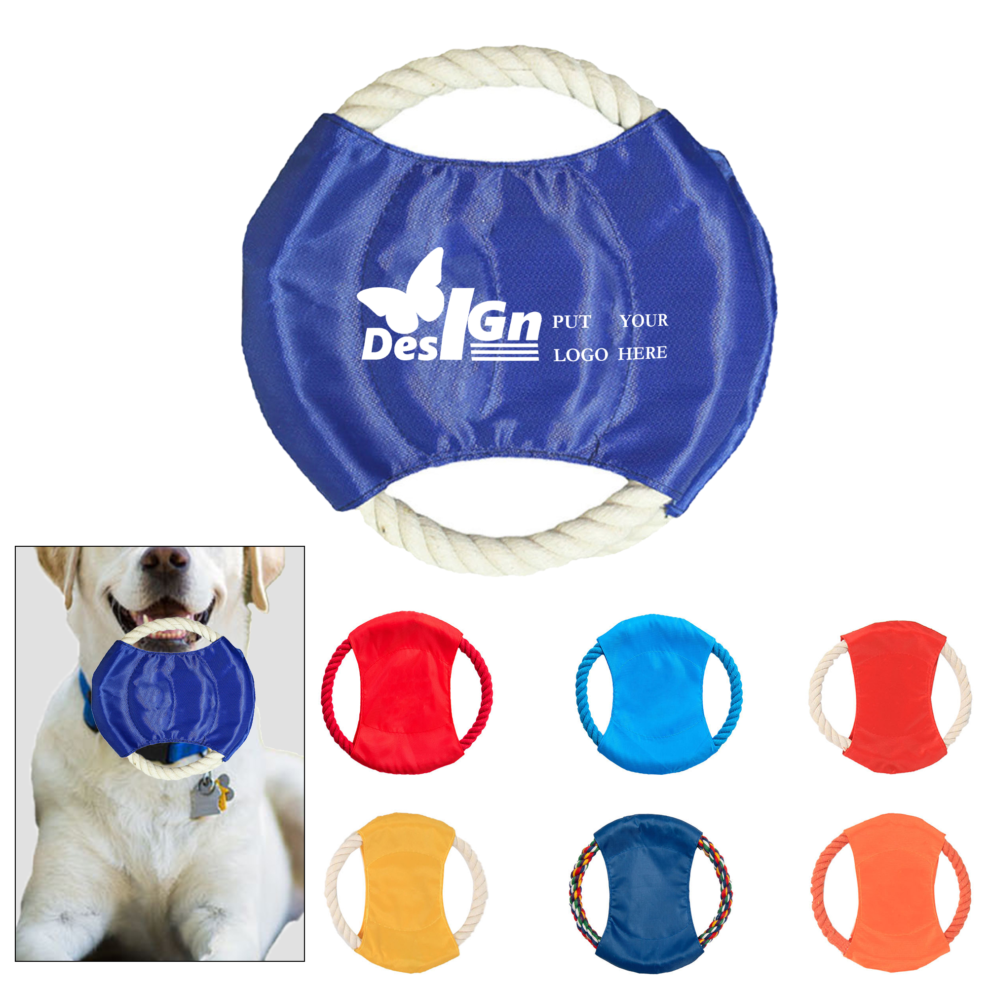 Pet Rope Flying Disc 1