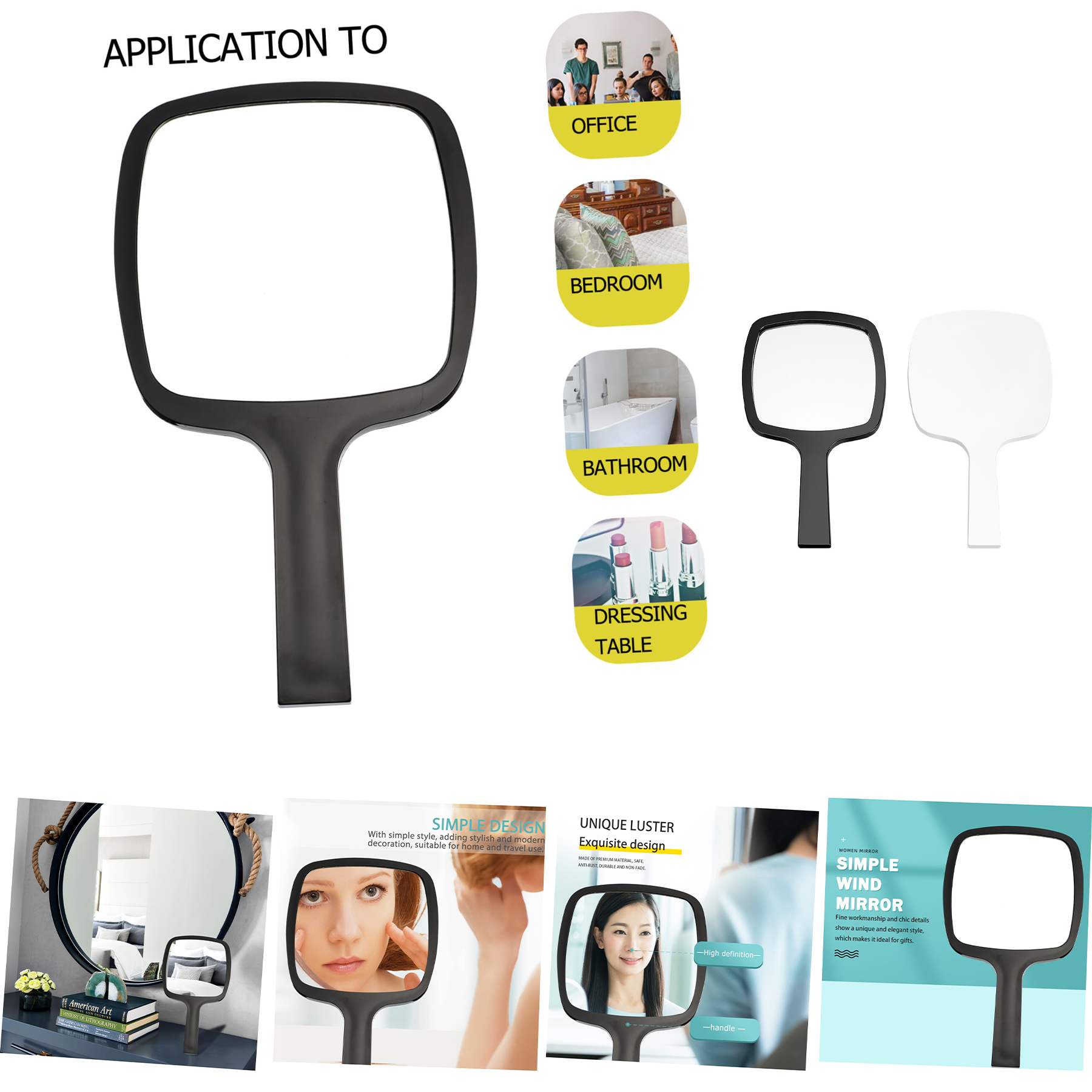 Hand Held Makeup Mirror 2
