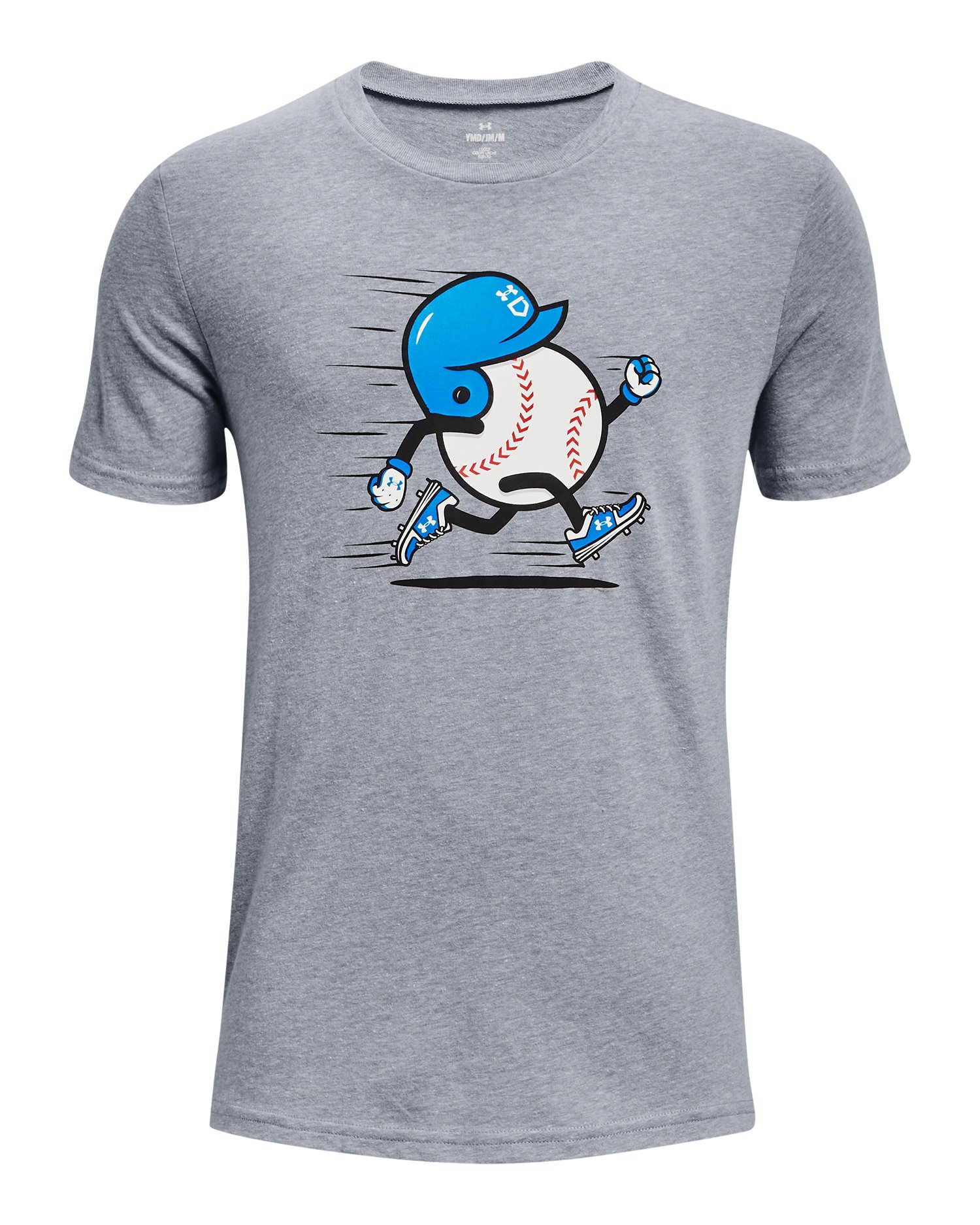 UA Baeball Runner Boys' Short Sleeve 3