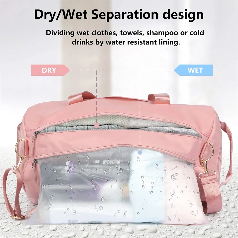 Dry Wet Separated Gym Bag 7