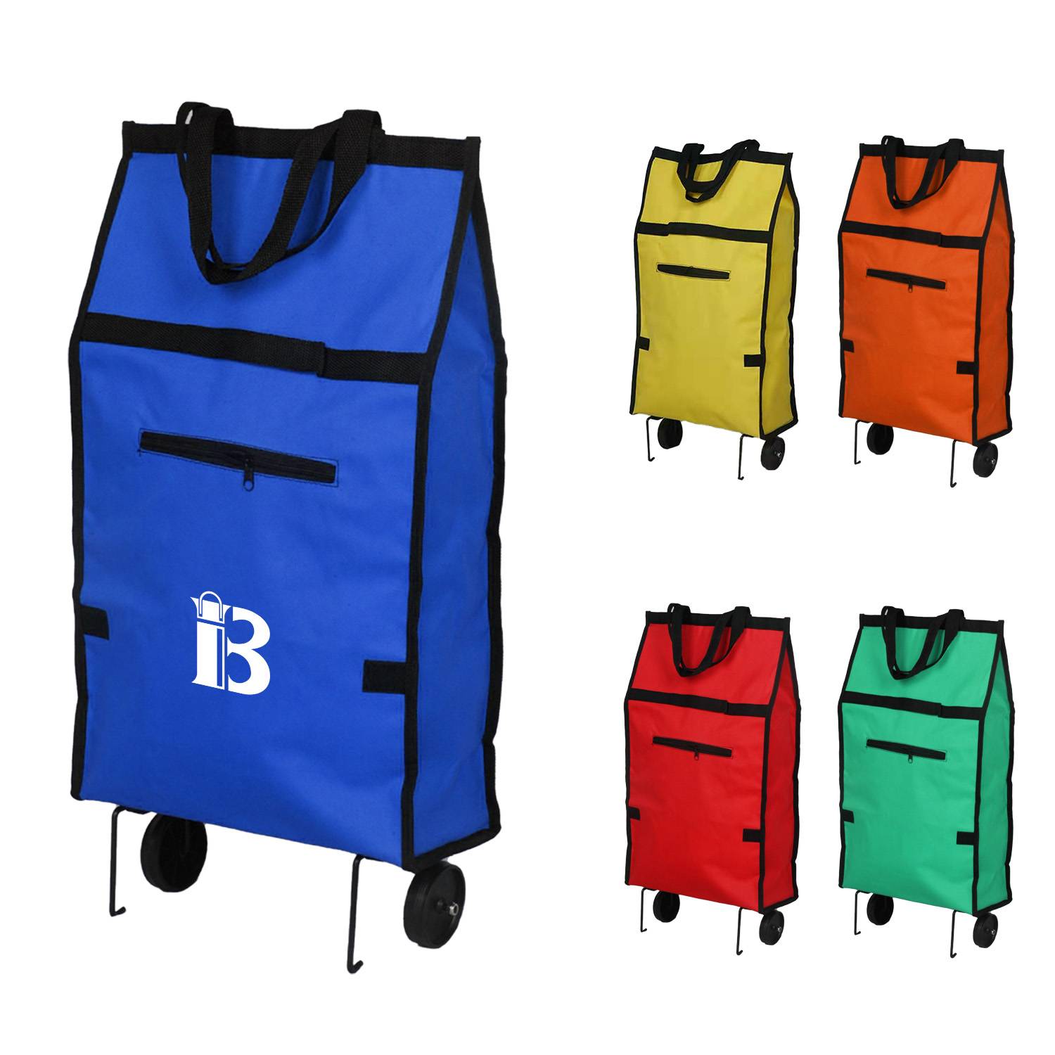 Collapsible Shoulder And Trolley Shopping Bag 2