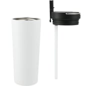 Thor Copper Insulated Tumbler 24oz Flip Straw Lid 141