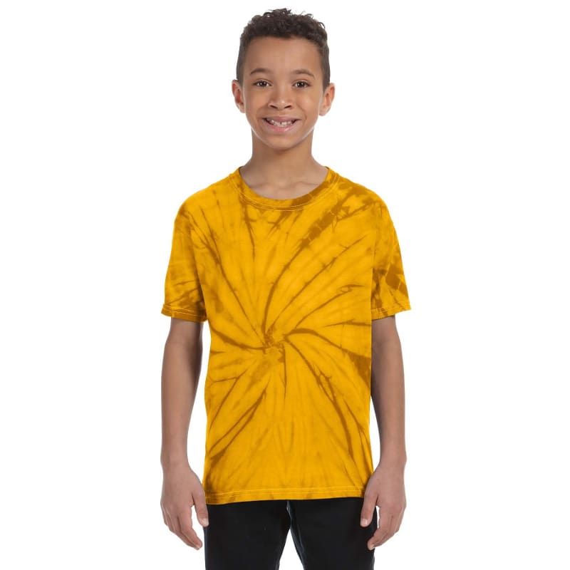 Tie-Dye Youth 5.4 Oz. 100% Cotton Spider T-Shirt 6