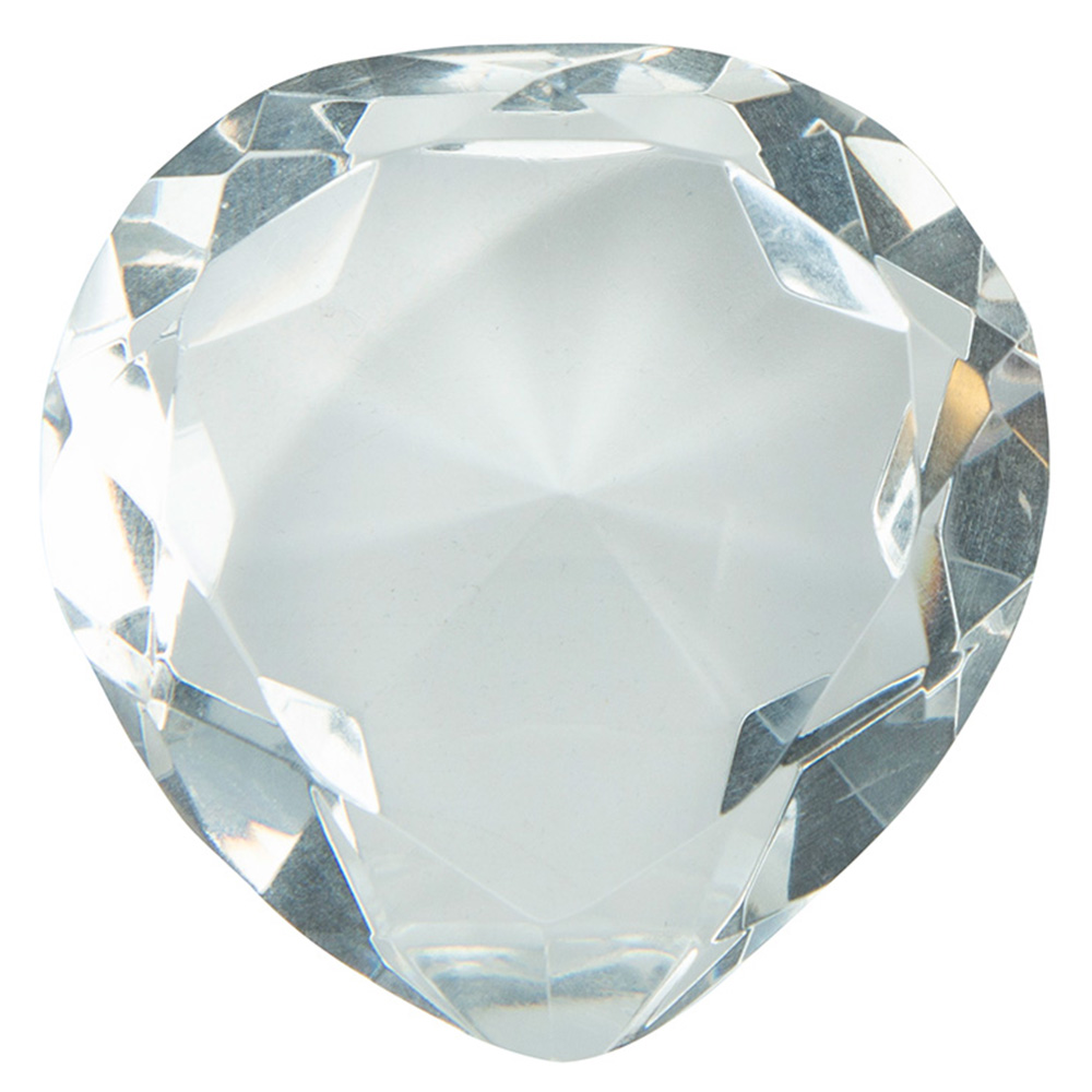 Crystal Heart Paperweights 5