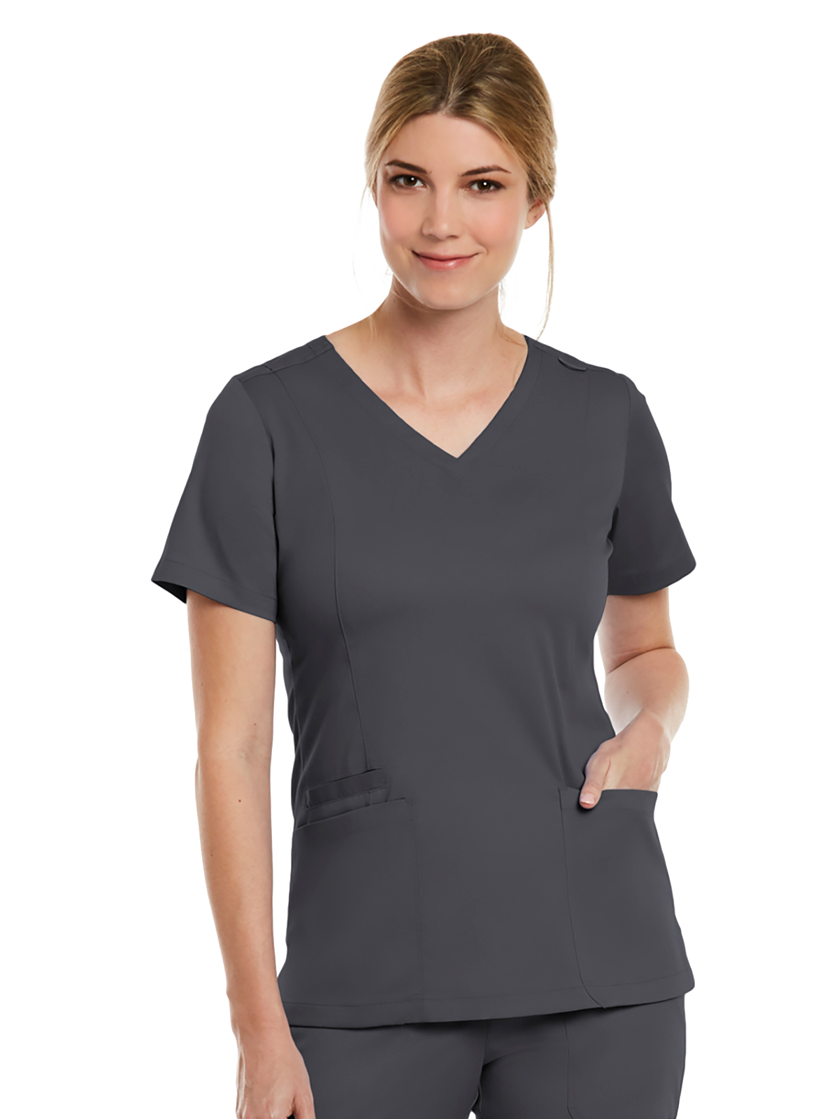 Maevn - Matrix - Women's Three-Pocket V-Neck Top 2