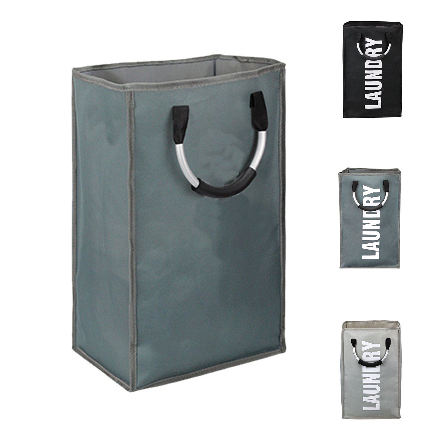 40L Collapsible Washing Laundry Basket Bag Containers 4