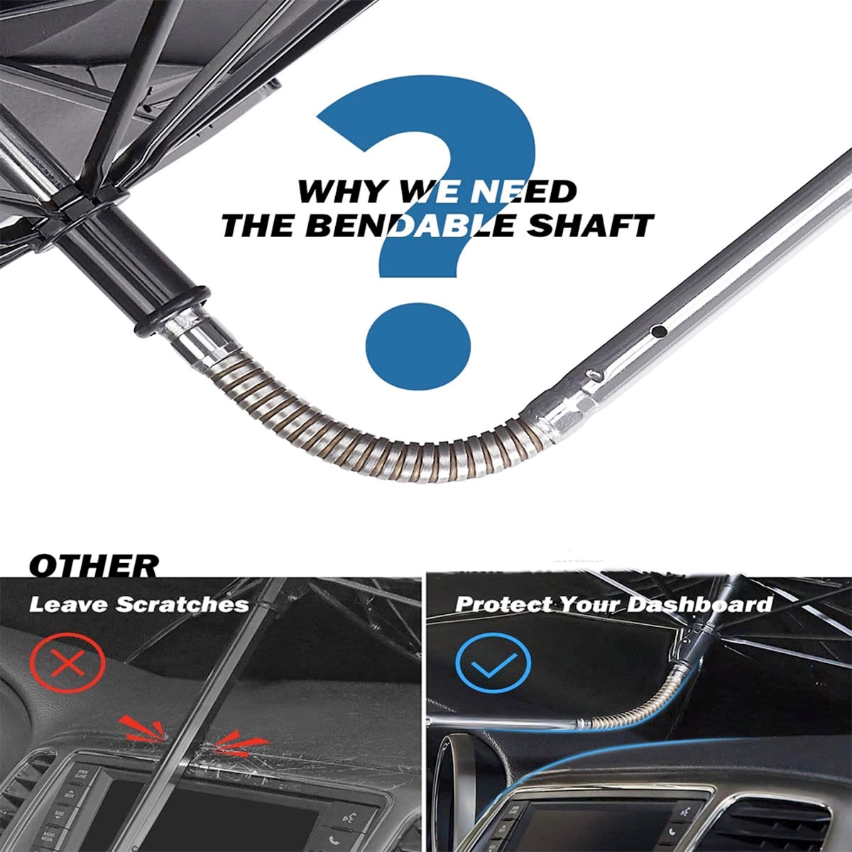 Car Windshield Sun Shade Umbrella 4