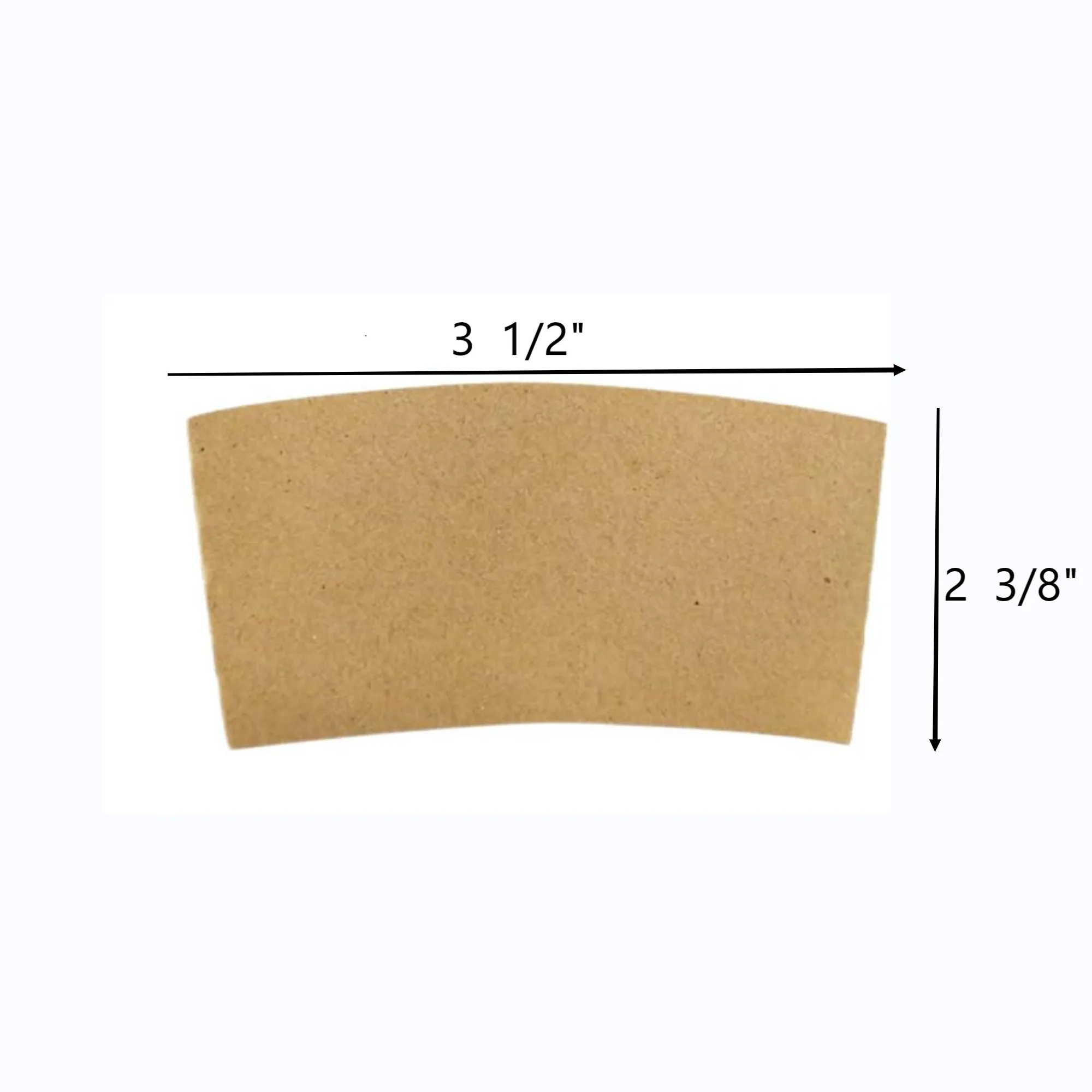 8oz or 9oz Thick Coffee Cup Sleeve 3