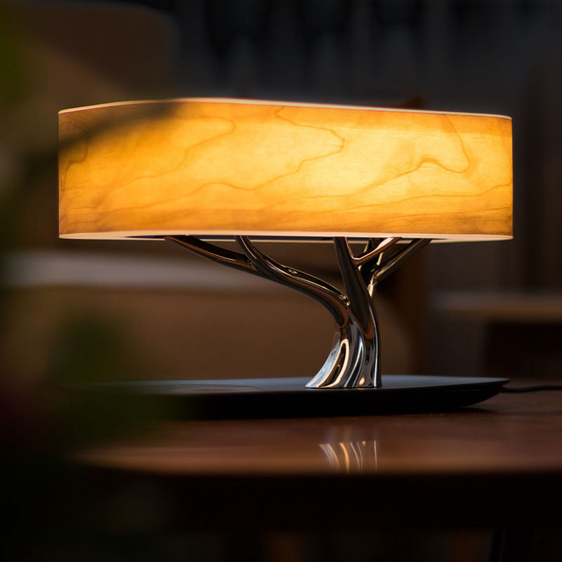 Bonsai Tree Light with Wireless Speaker and Charger 13