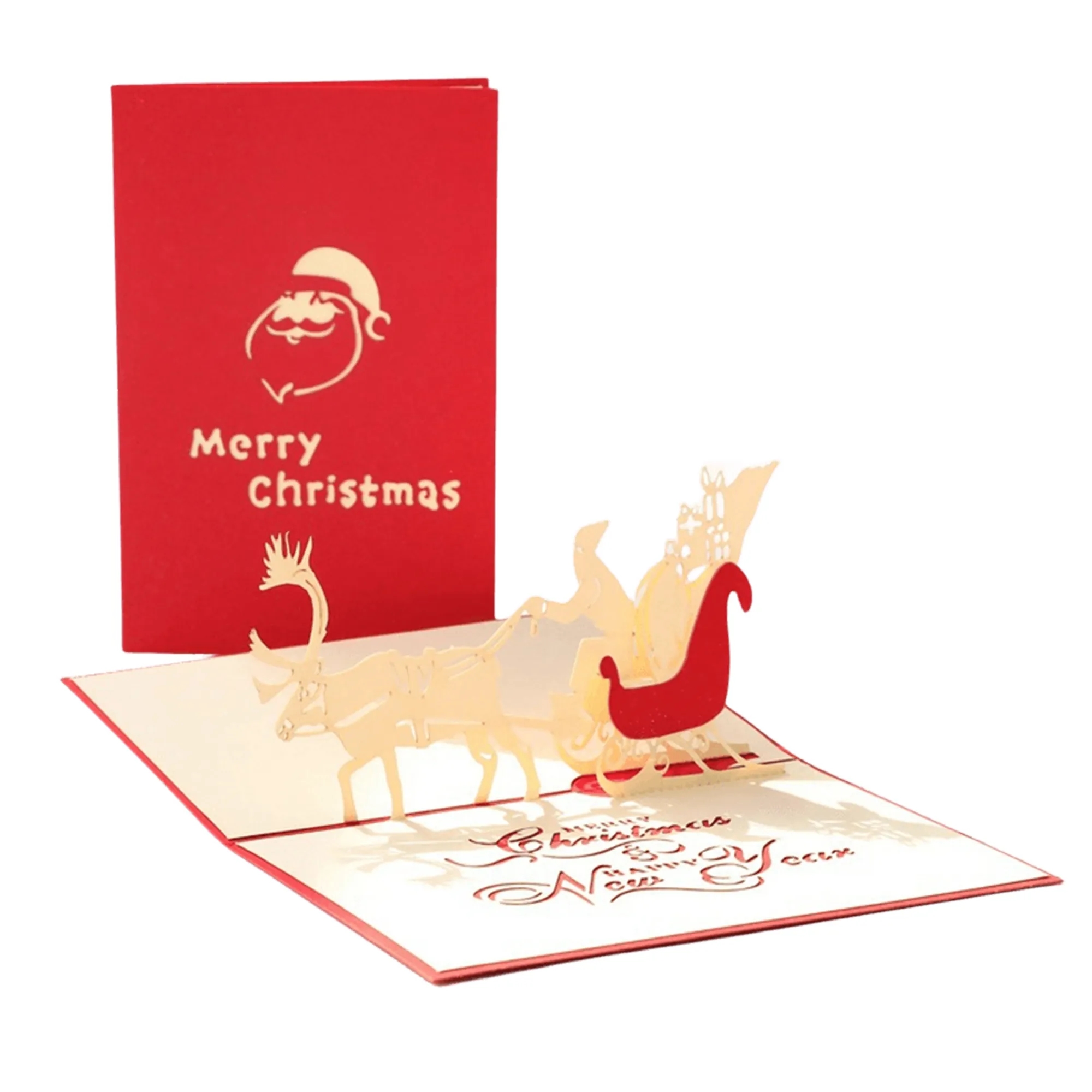 Christmas Tree 3D Pop Up Greeting Cards 2