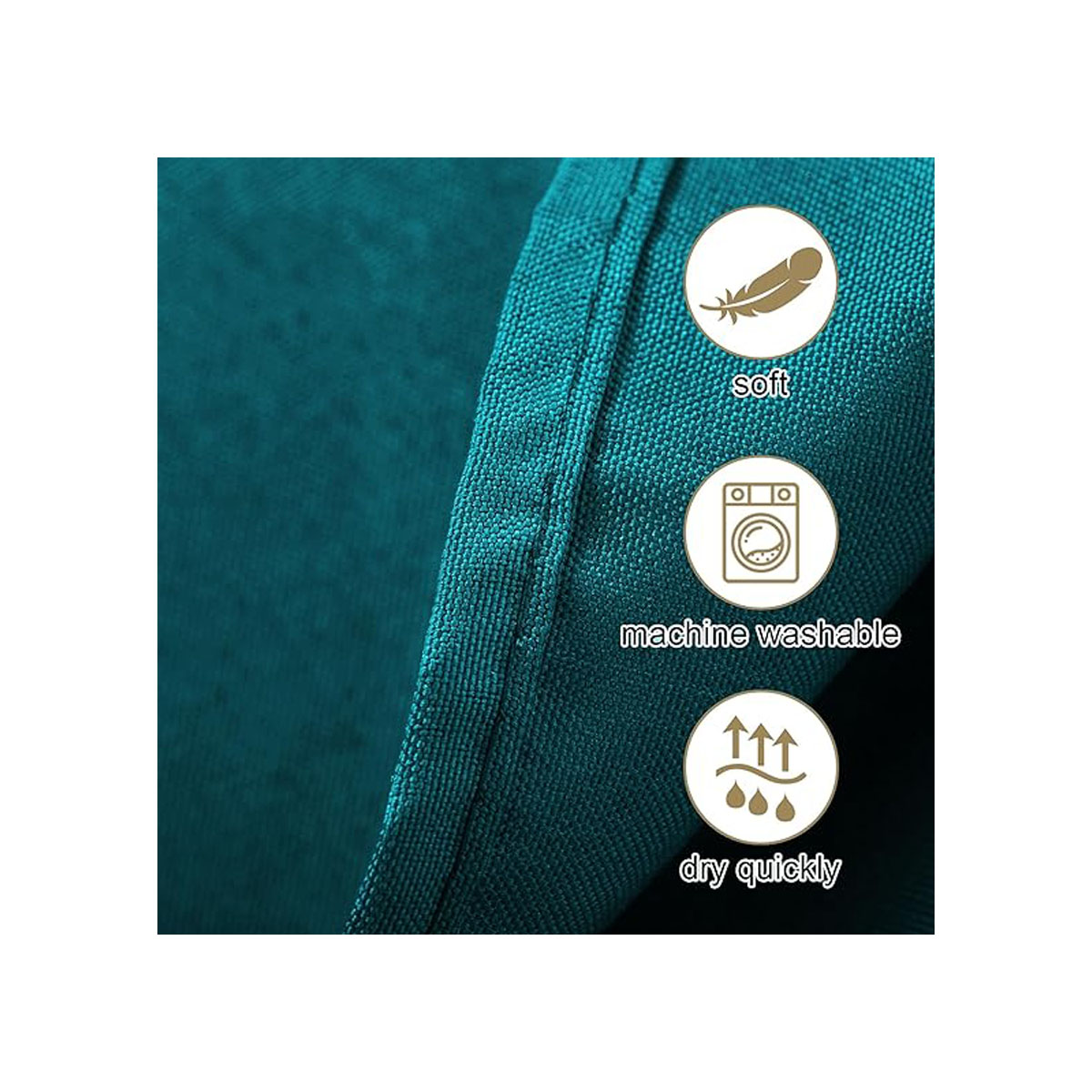 Water Resistant  Fabric Tablecloth 5