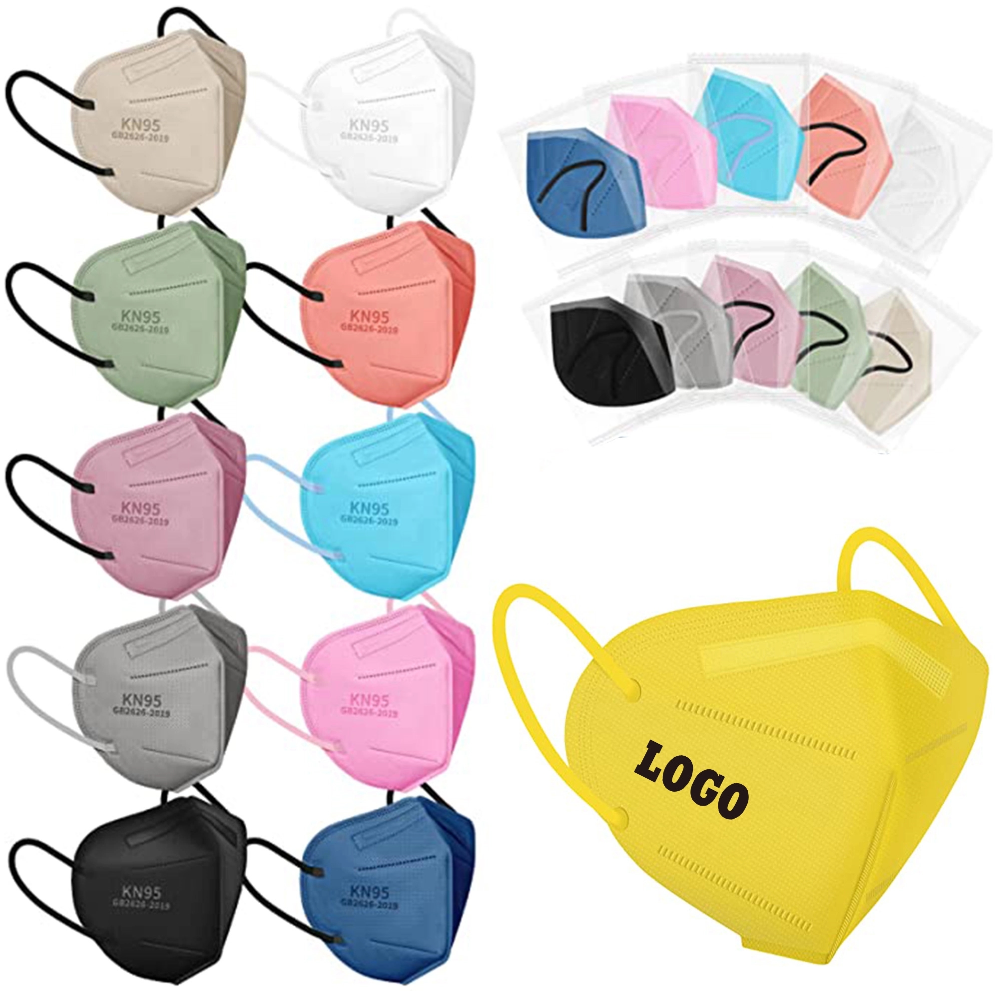 KN95 Custom Adult & Kid Colorful Face Mask 9