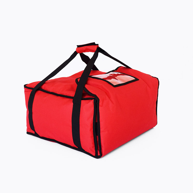 Insulated Pizza Delivery Bag Commercial Food Warmer Carrier Bag 17x 17x 9" 6