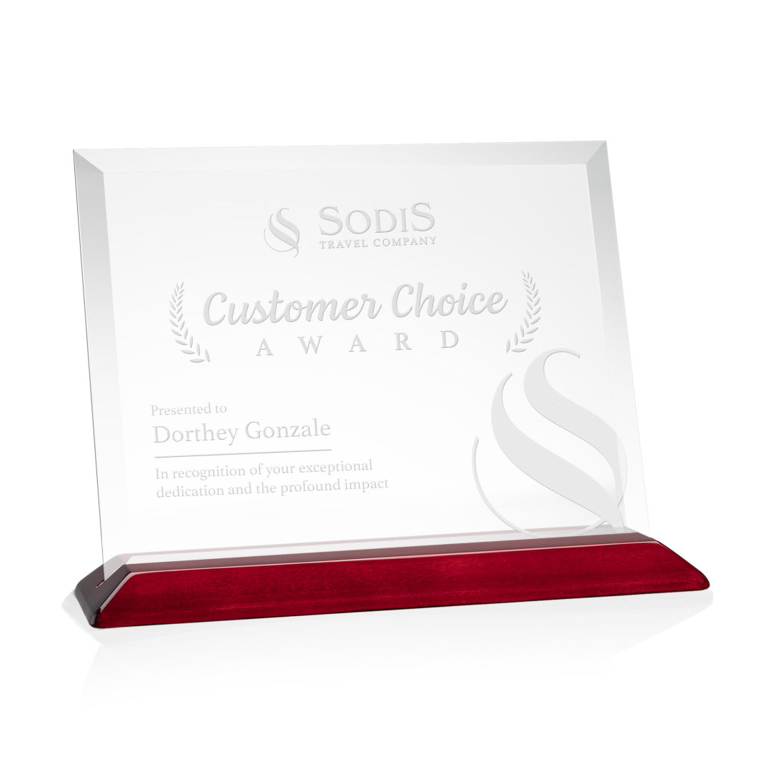 Embassy Award - Starfire/Rosewood (Horiz) 6