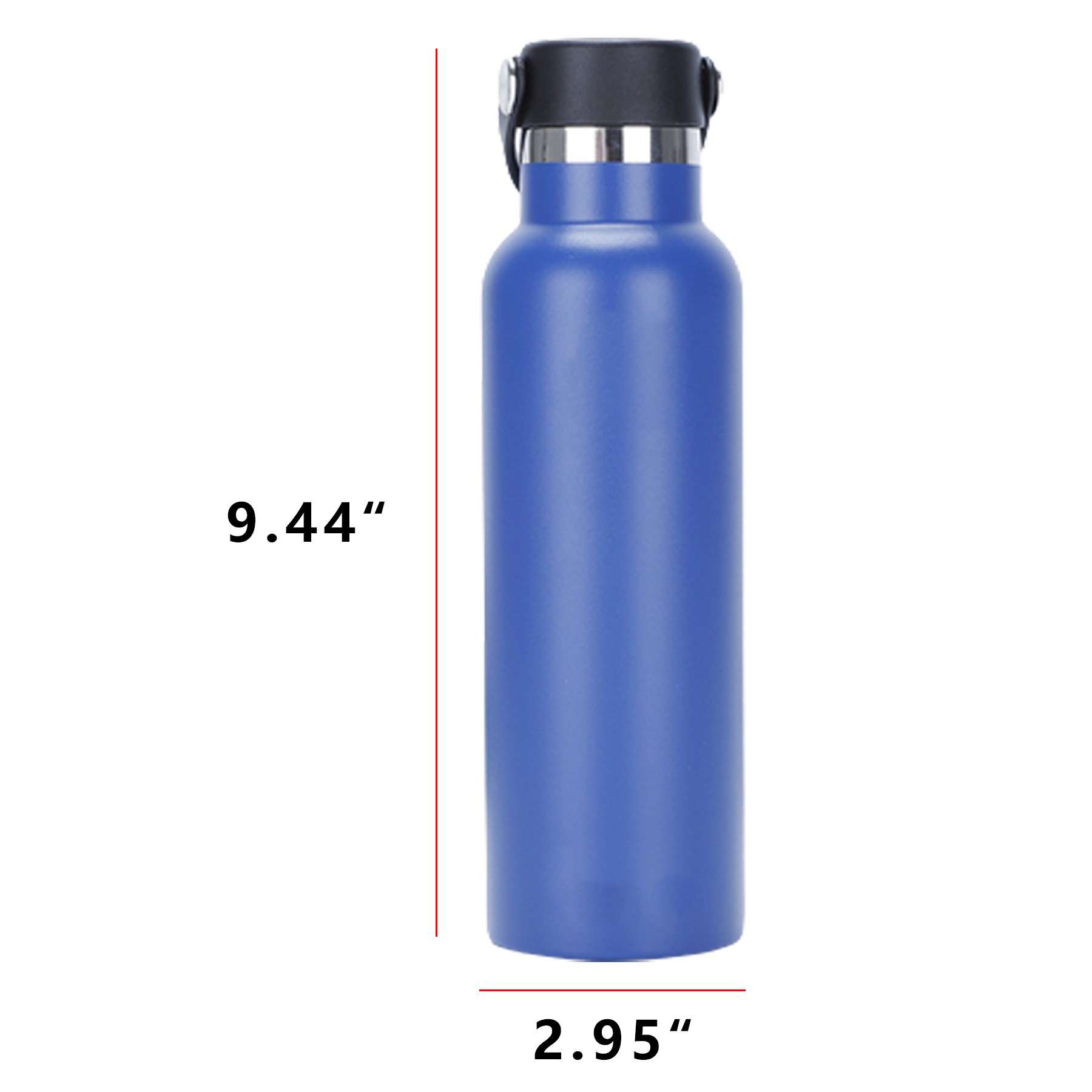 21 Oz Stainless Steel Insulated Bottle, custom water bottle with logo imprint 10