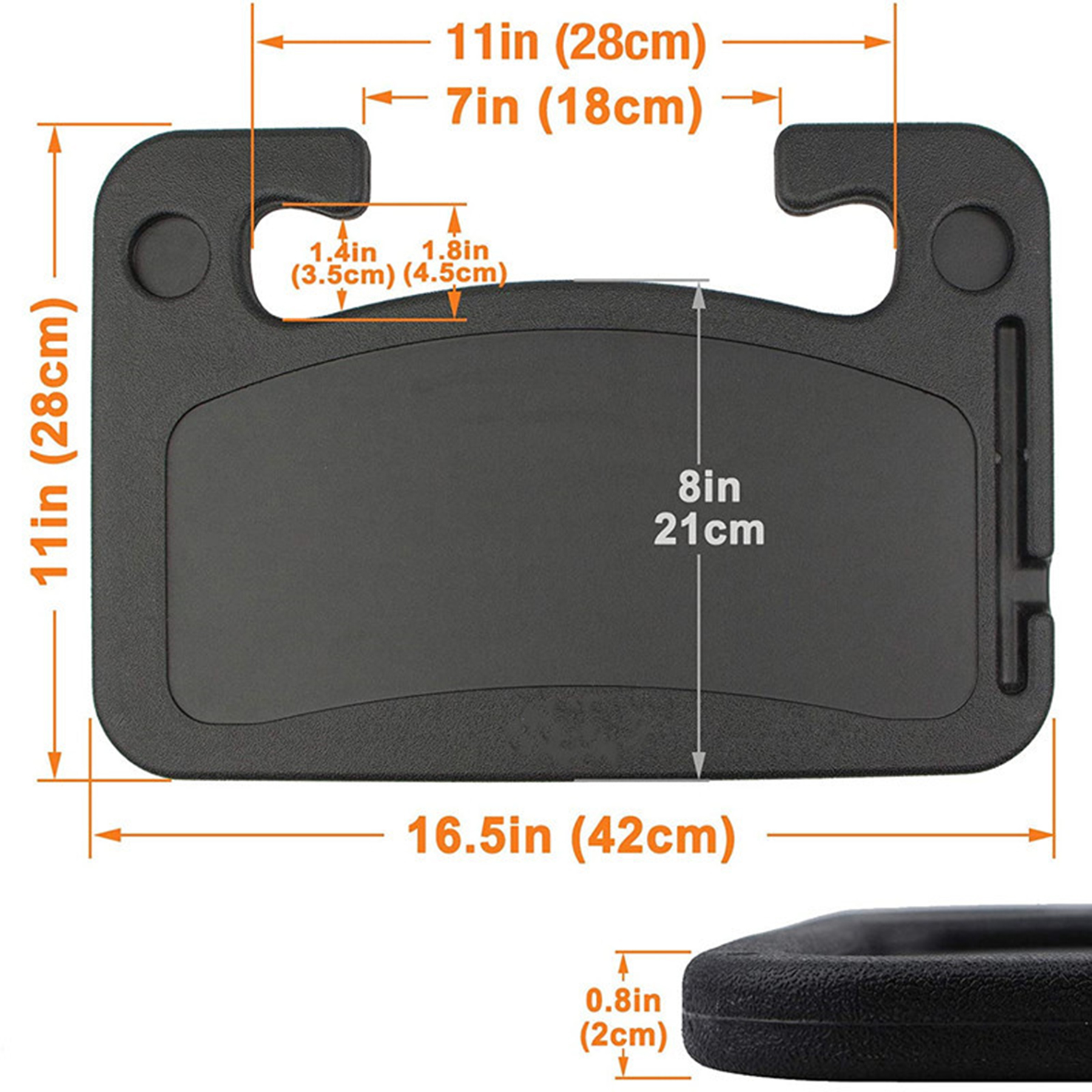 2 in 1 Car Steering Wheel Desk 3