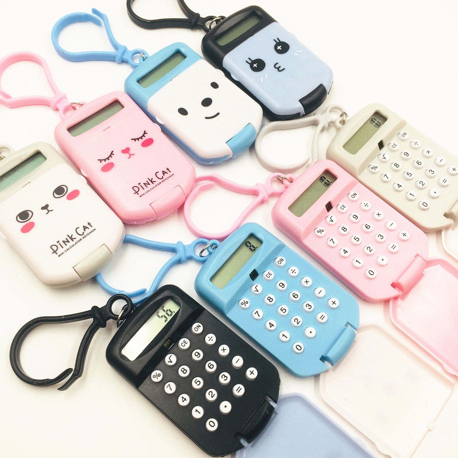 Mini Calculator Key Chain 4
