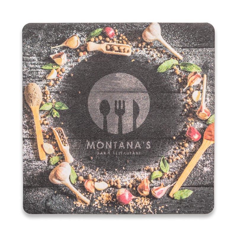 Pulpboard Coasters - 3.5" Square 2