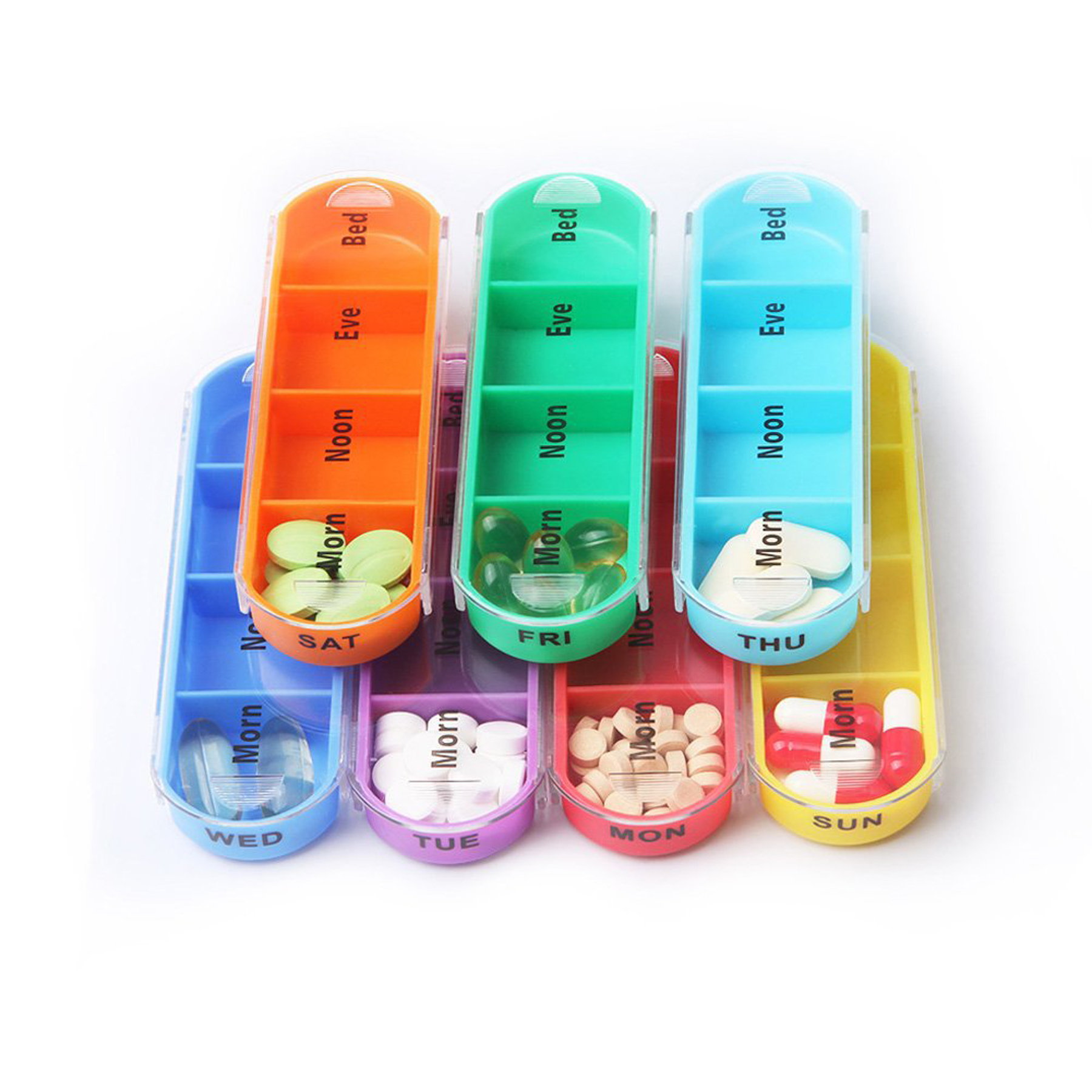 Weekly Large 7 Day Pill Organizer 1