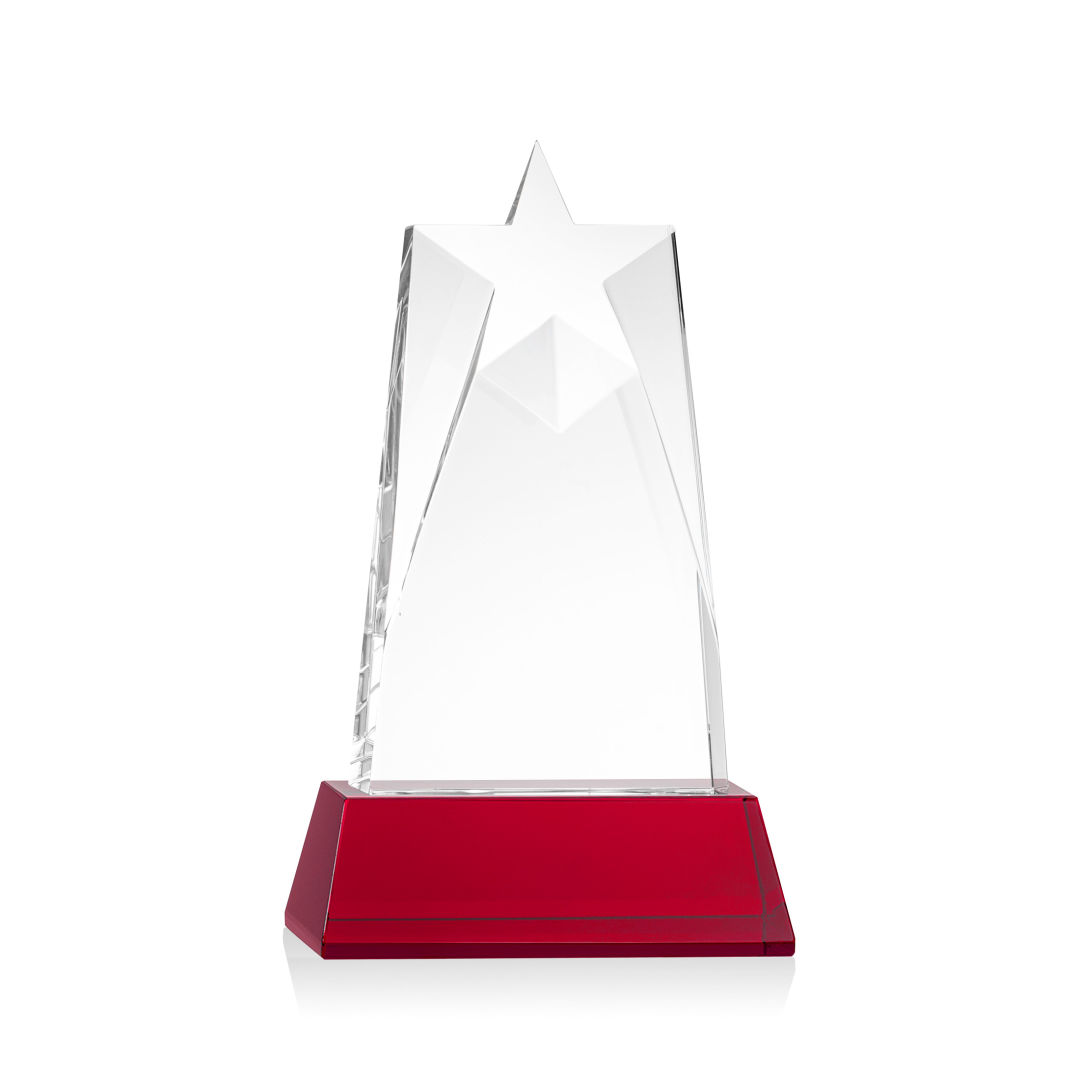 Millington Star VividPrint™ Award on Base - Red 3