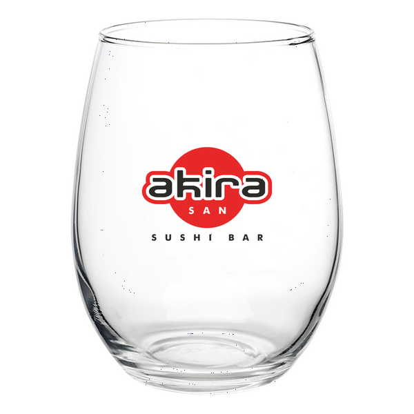 Liquid Lunch 15 oz Stemless Wine Glasses 39