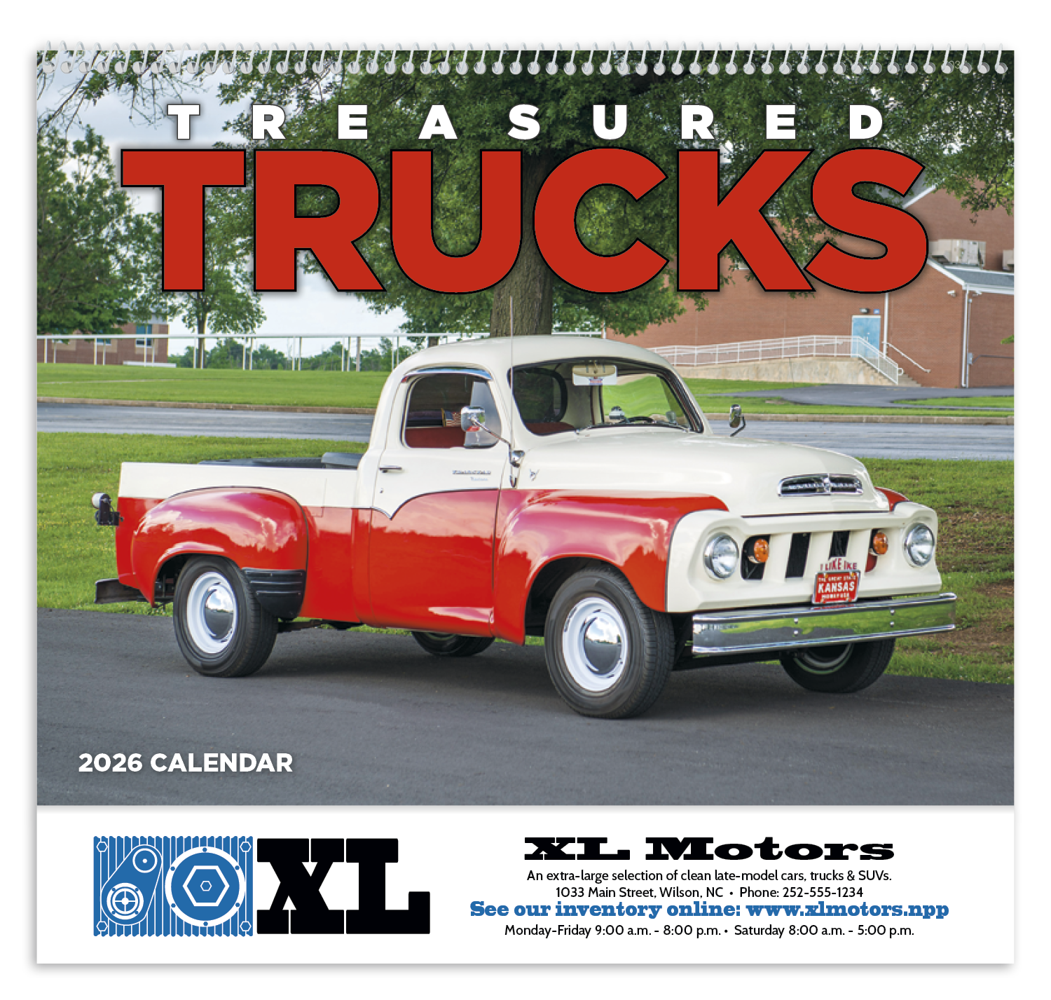 Good Value™ Treasured Trucks - Spiral Calendar 39