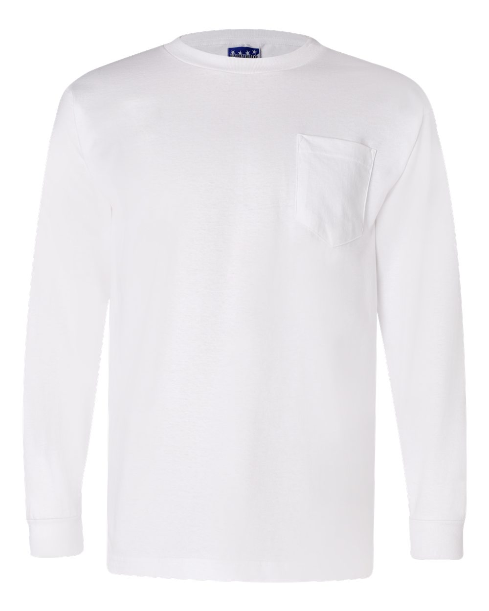 Unisex Union-Made Long Sleeve Pocket T-Shirt - 3055 13