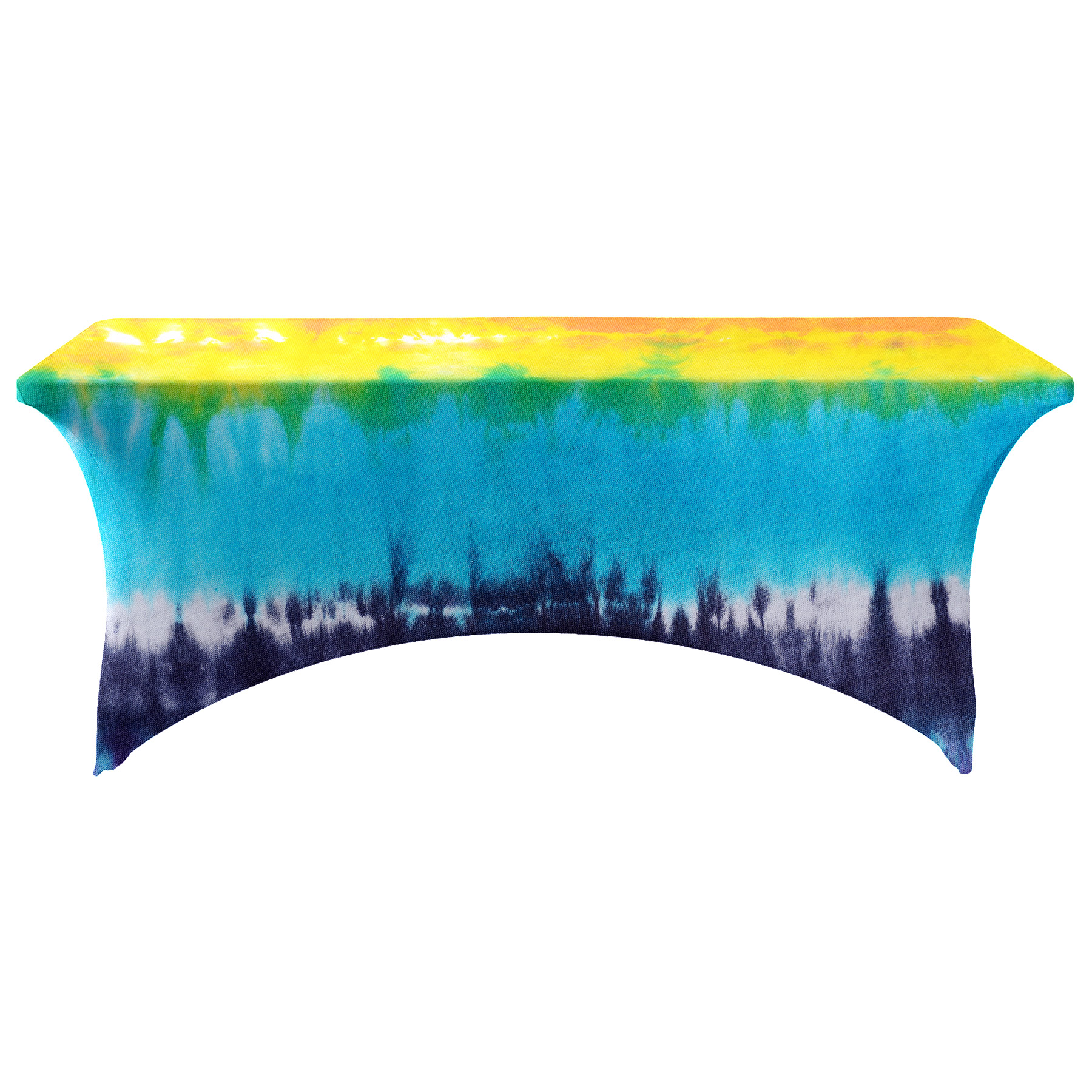 Custom 6ft Full Color Stretch Tablecloth 14
