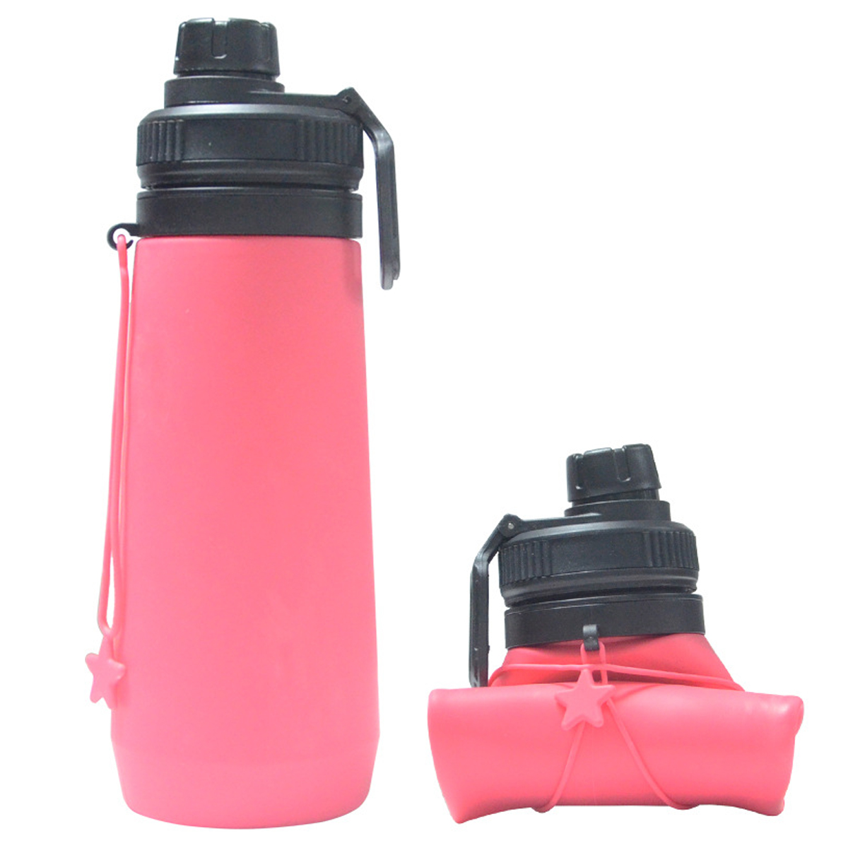 26 Oz Foldable Silicone Water Bottle 4