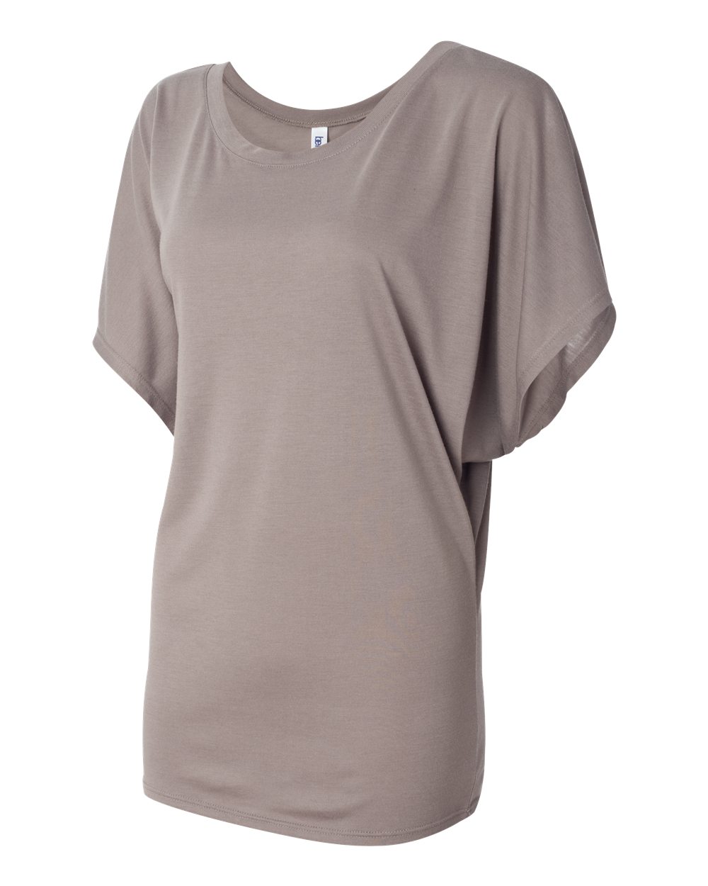 Women's Flowy Draped Dolman Tee - 8821 9